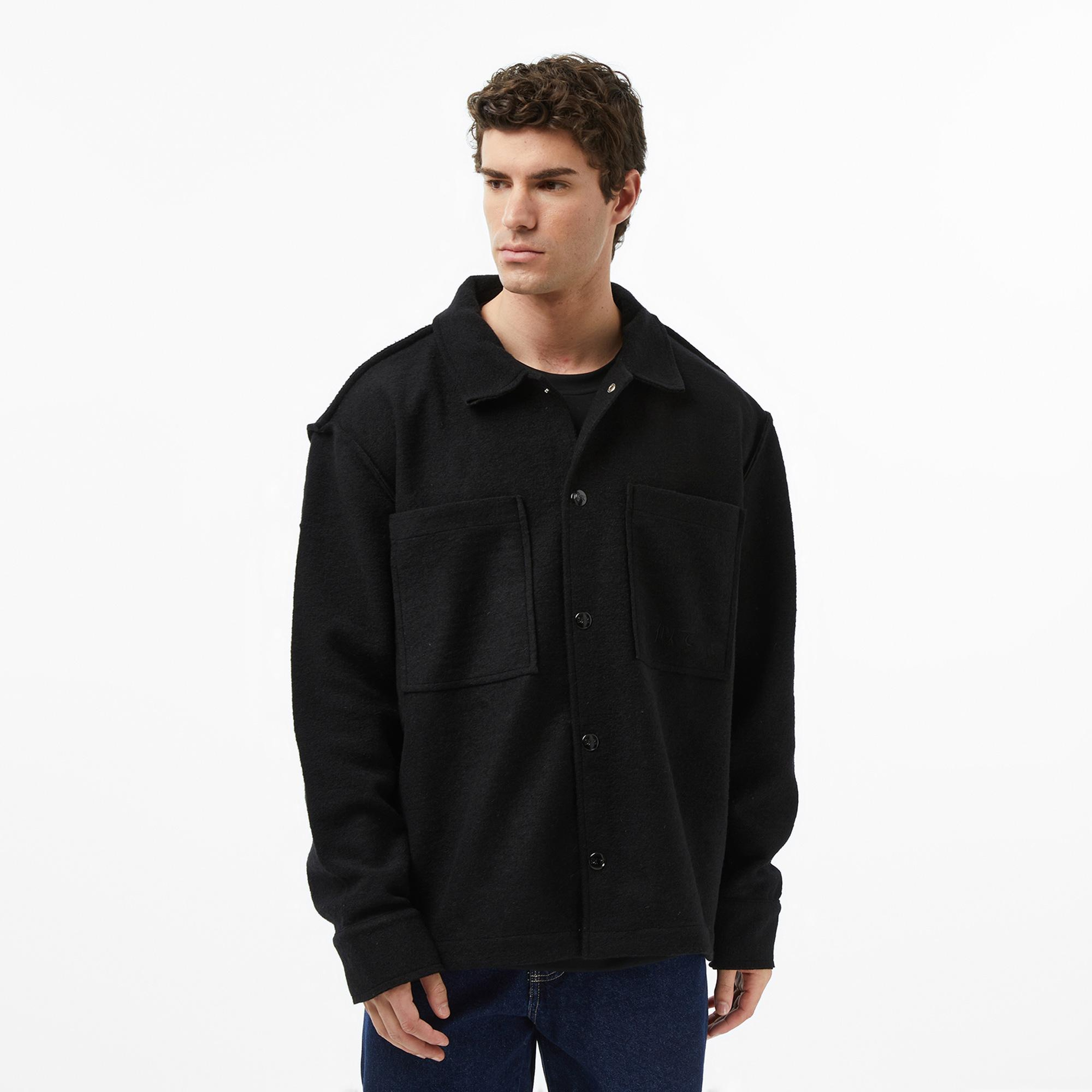UNITED4 Erkek Siyah Ceket