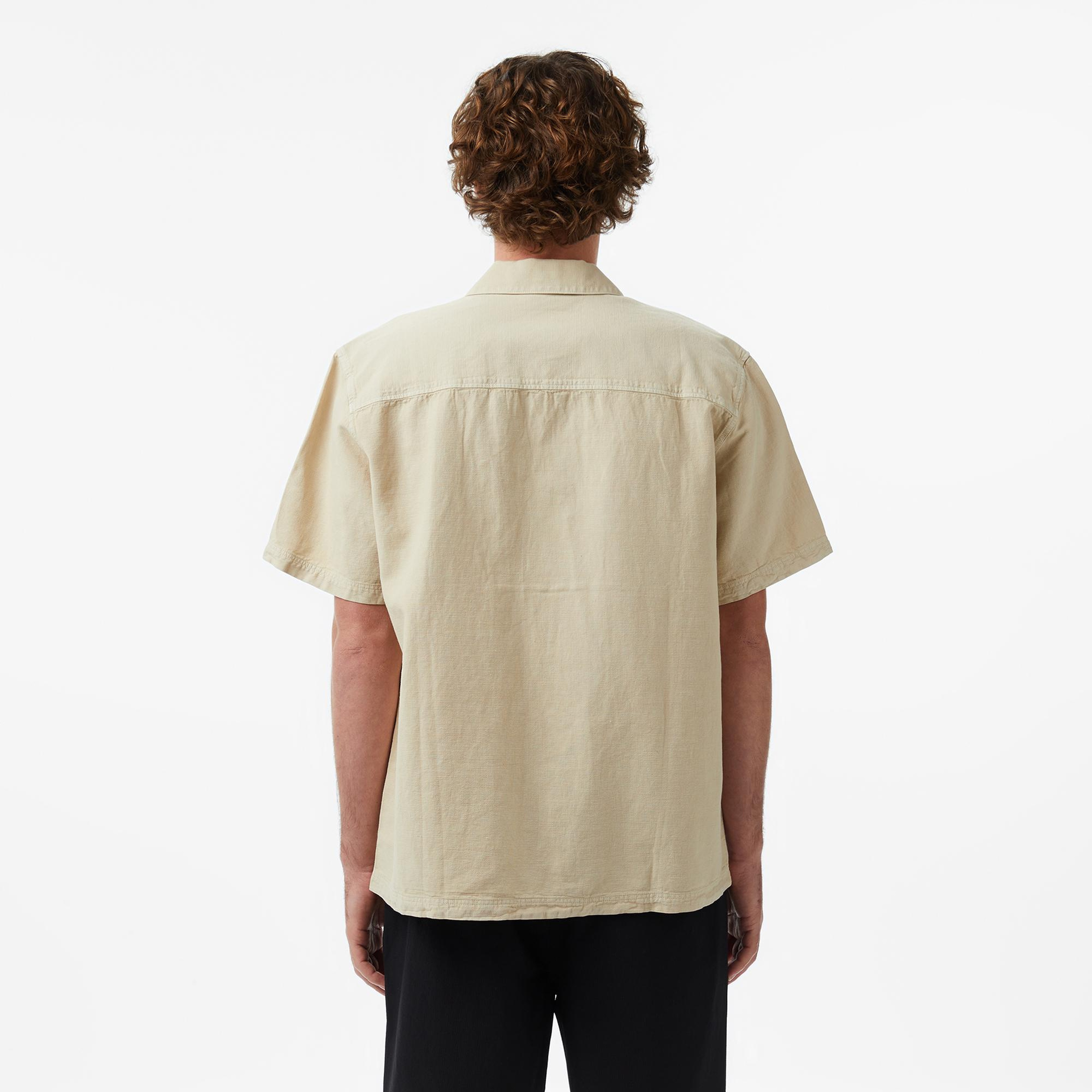 UNITED4 Comfort Fit Erkek Krem Gömlek