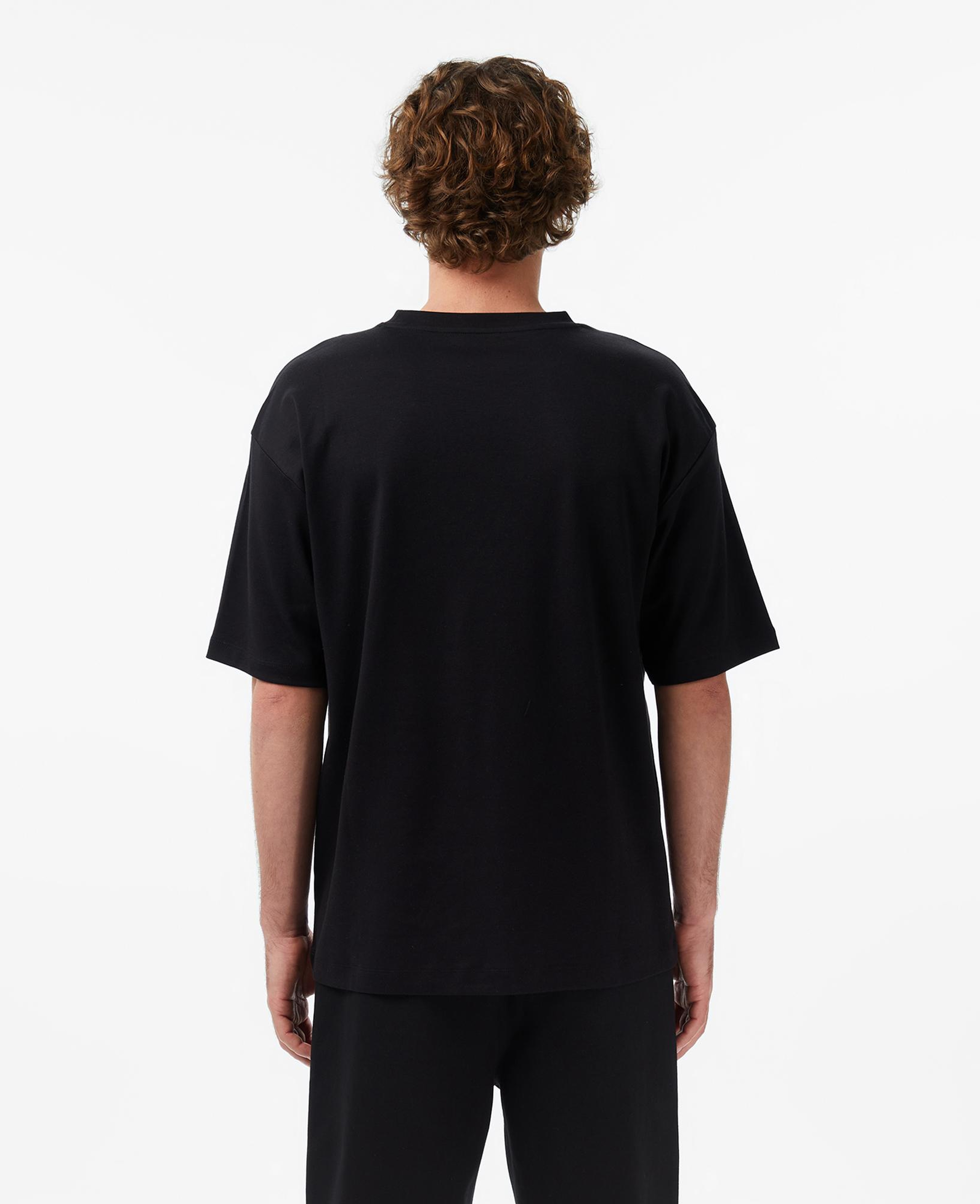 UNITED4 Regular Fit Erkek Siyah T-Shirt