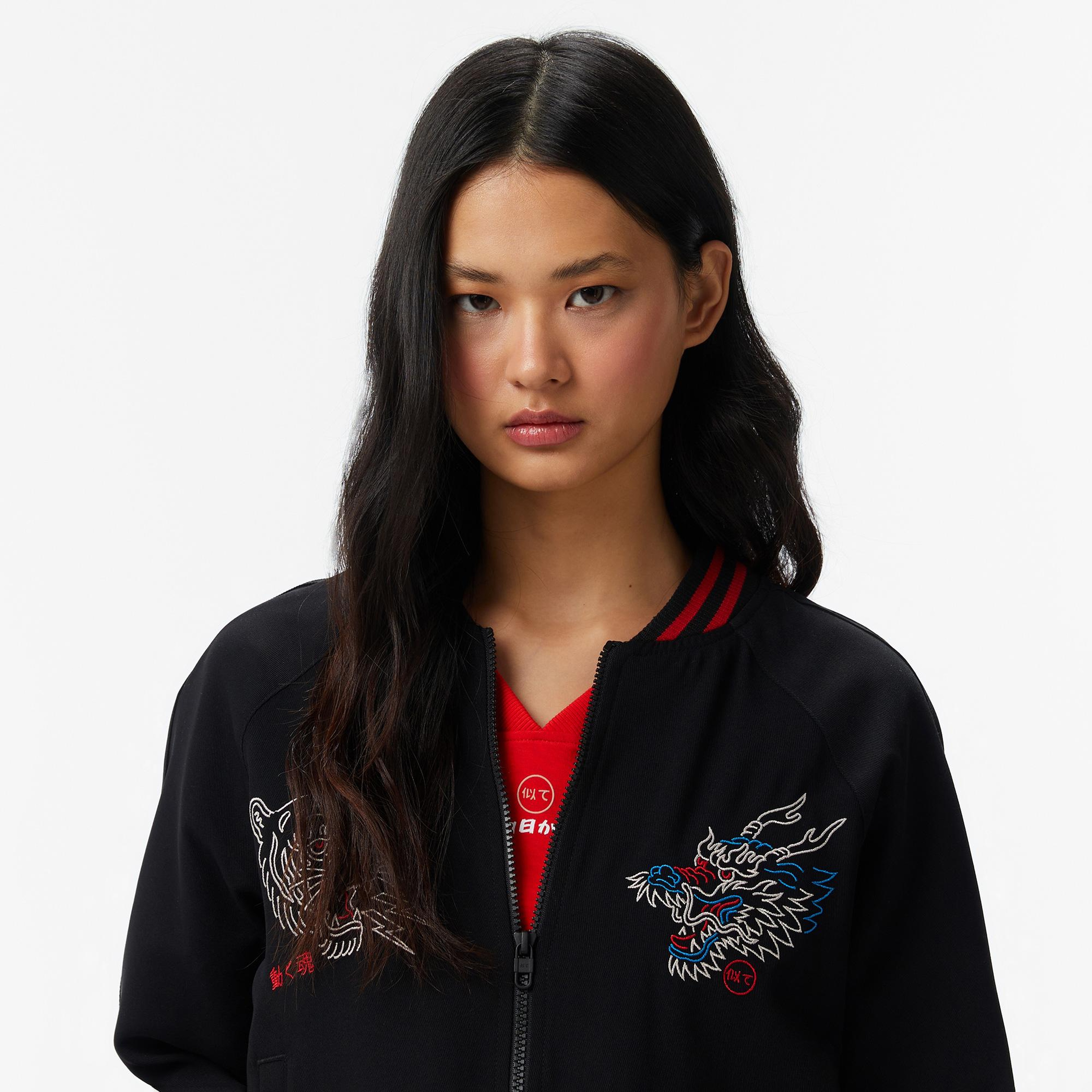 UNITED4 Regular Fit Kadın Siyah Mont