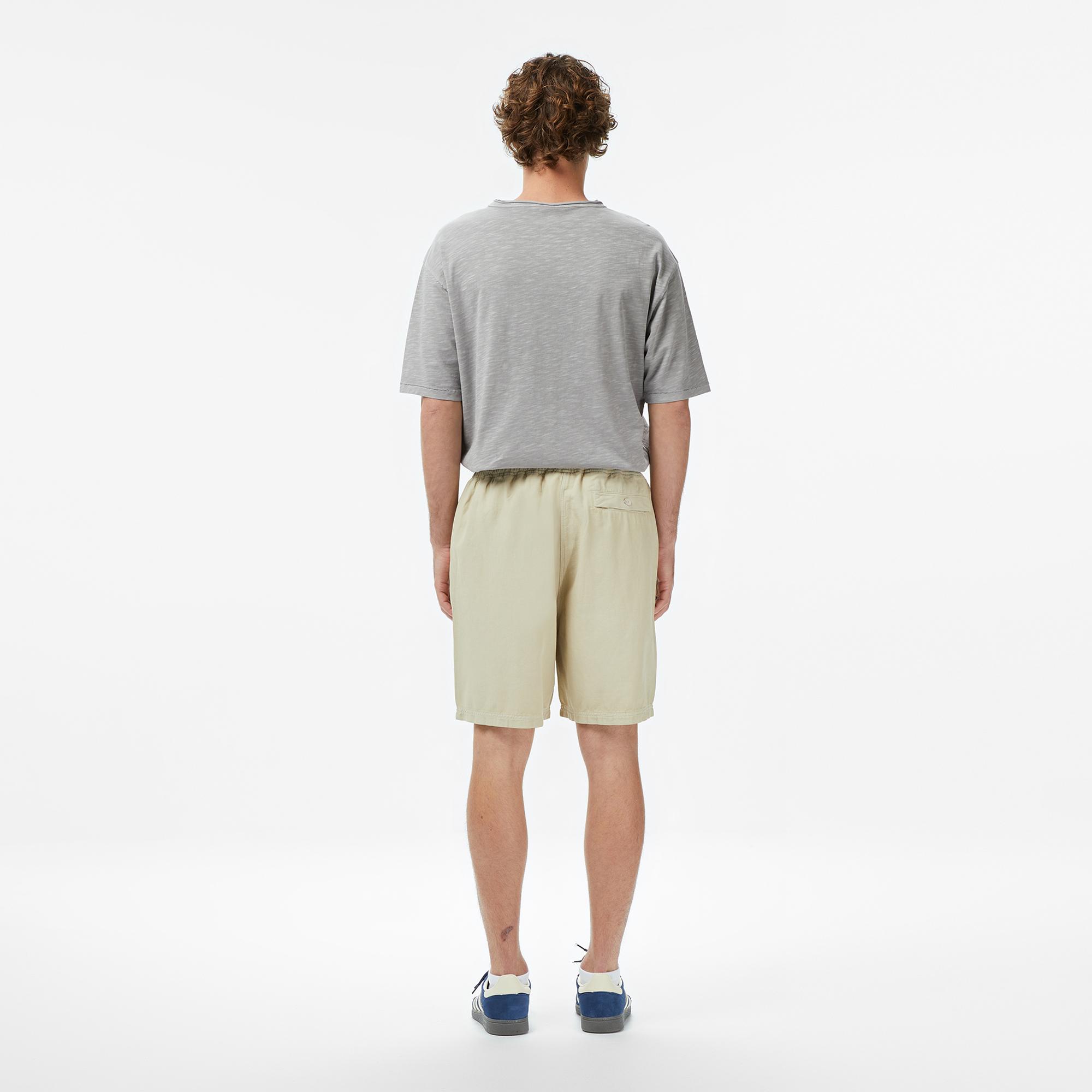 UNITED4 Regular Fit Erkek Krem Şort