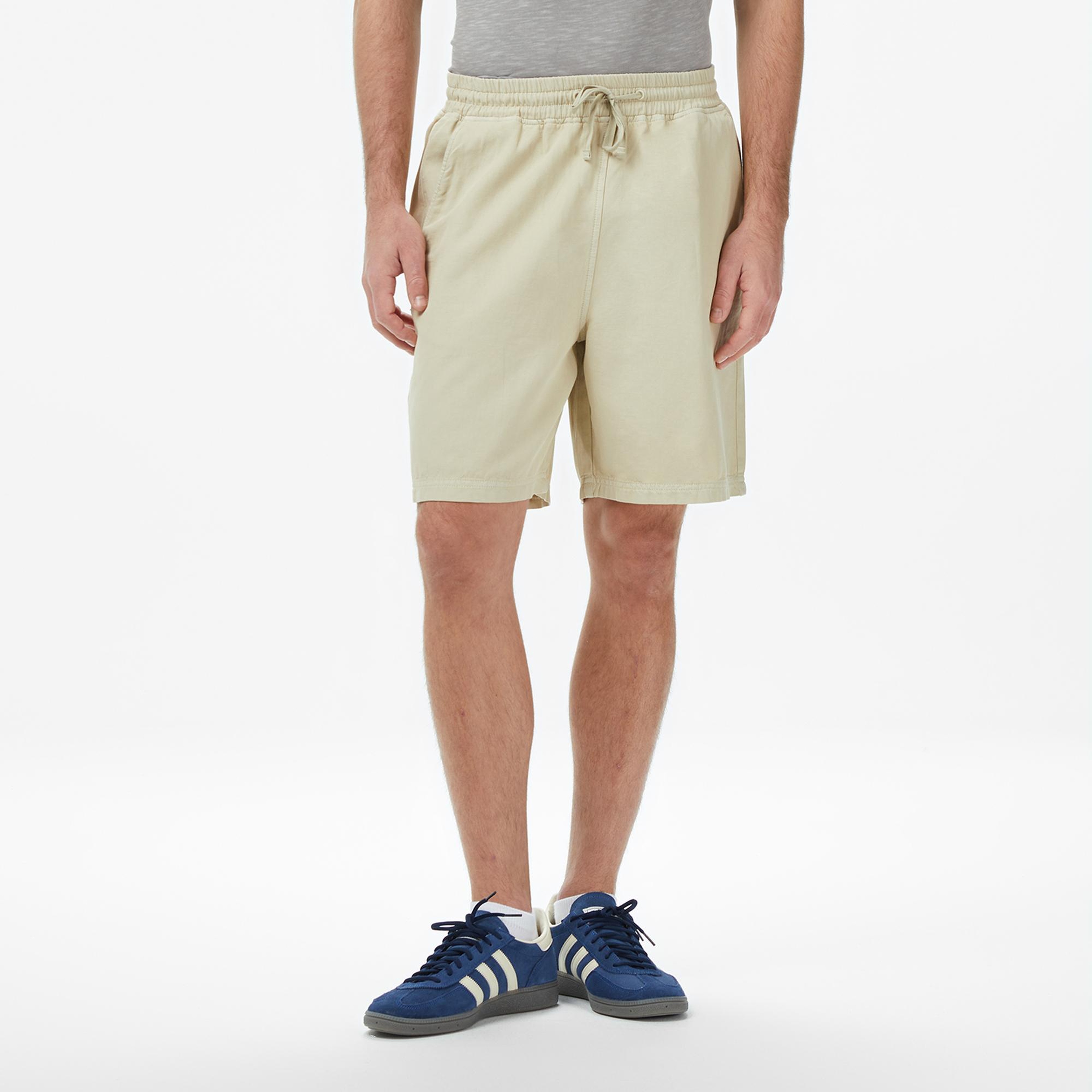 UNITED4 Regular Fit Erkek Krem Şort