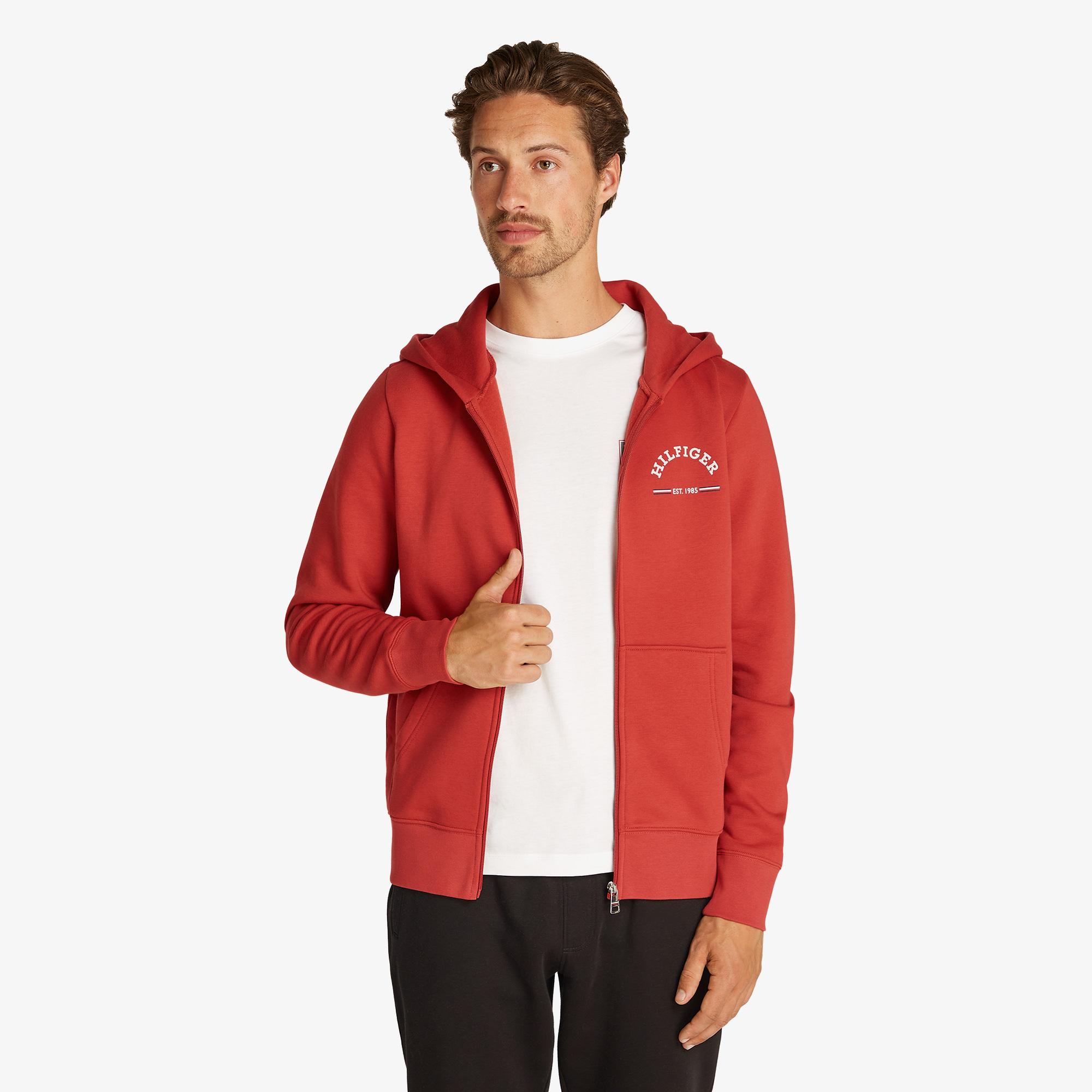 Tommy Hilfiger Erkek Kırmızı Sweatshirt