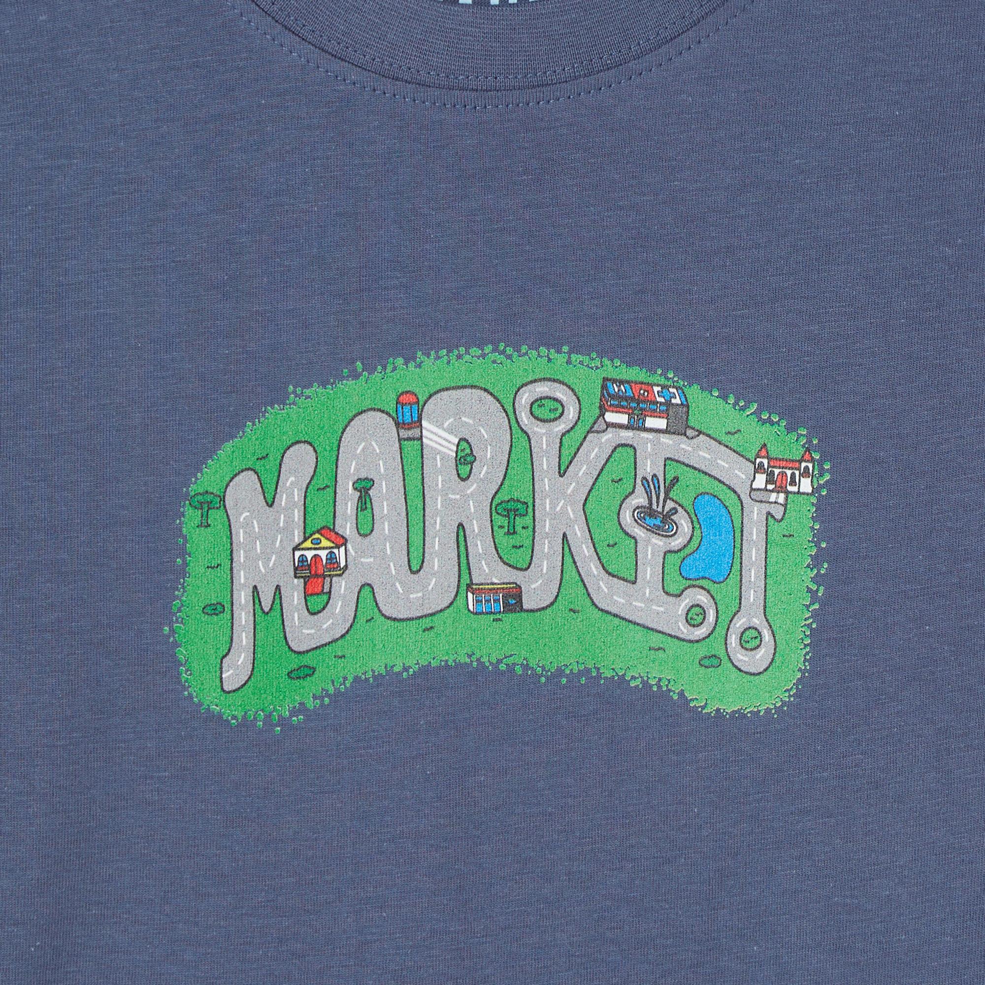 Market City Streets Çocuk Mavi T-Shirt