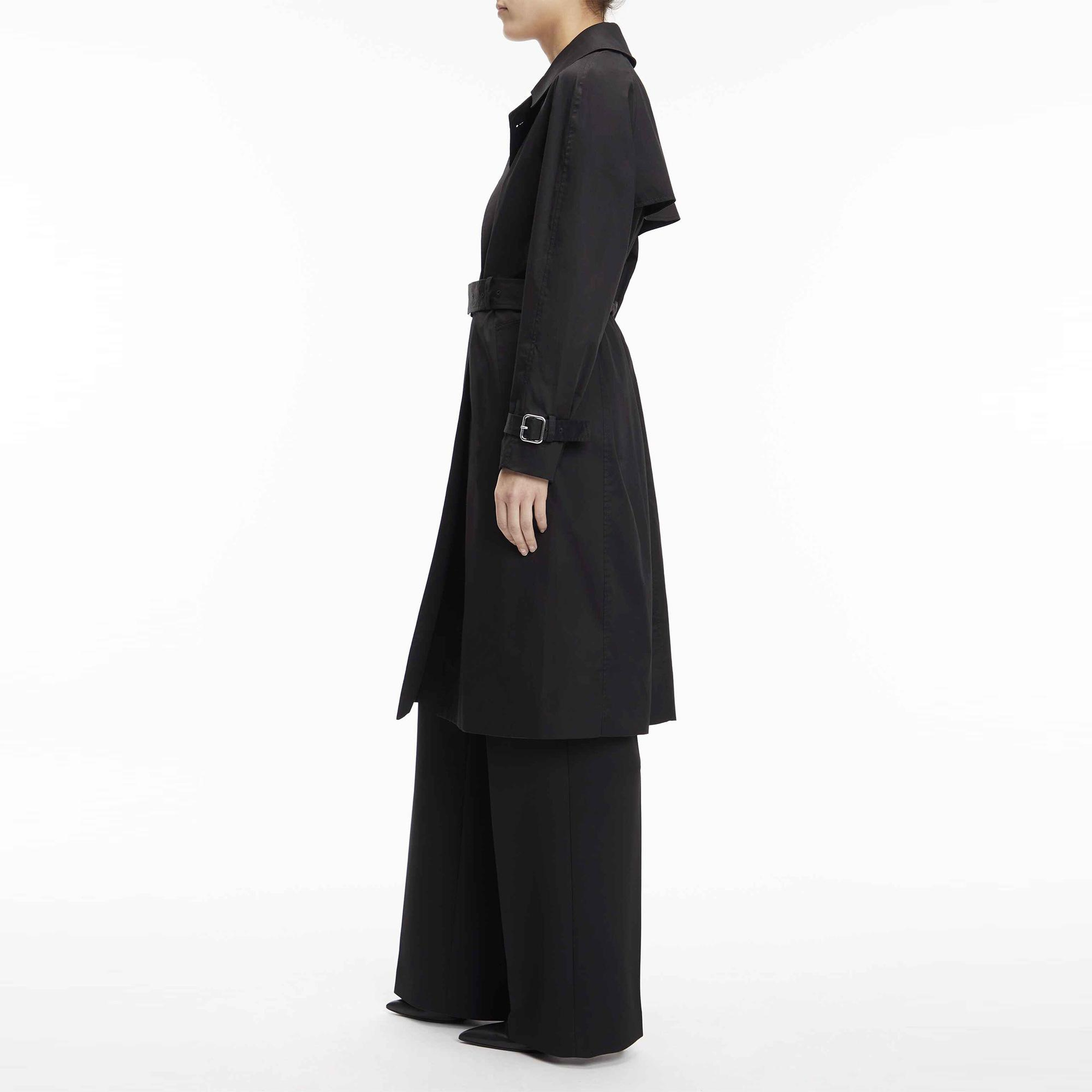 Calvin Klein Essentialential Trench Siyah Kadın Mont