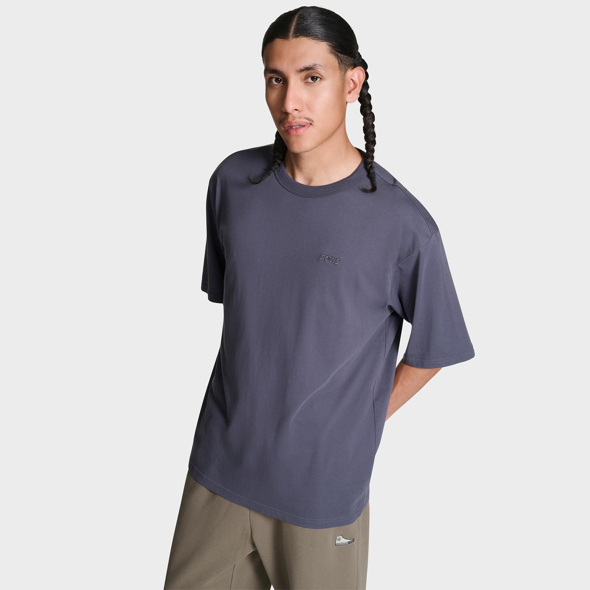Converse CONS Erkek Lacivert Loose Fit T-Shirt