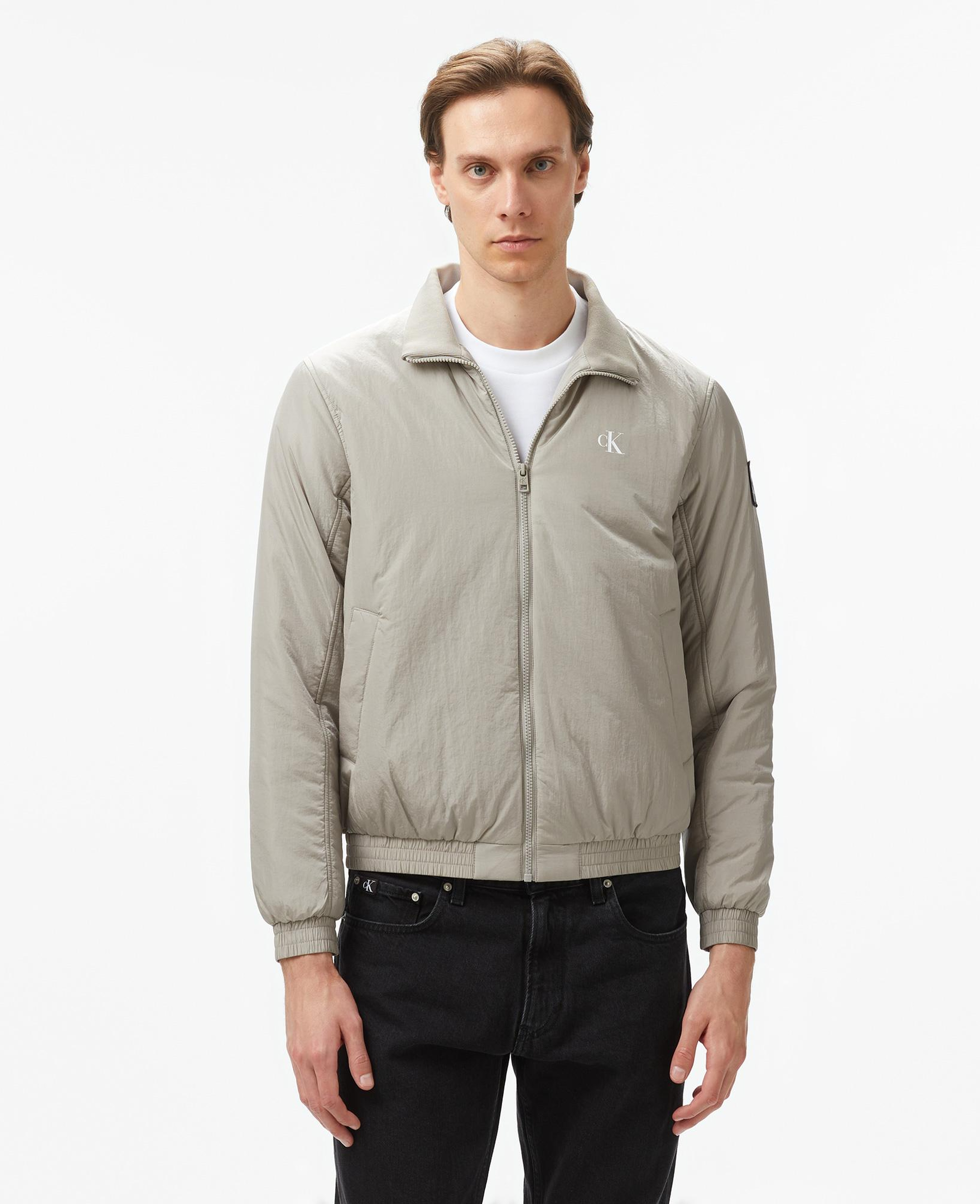 Calvin Klein Jeans Padded Harrington Erkek Gri Ceket