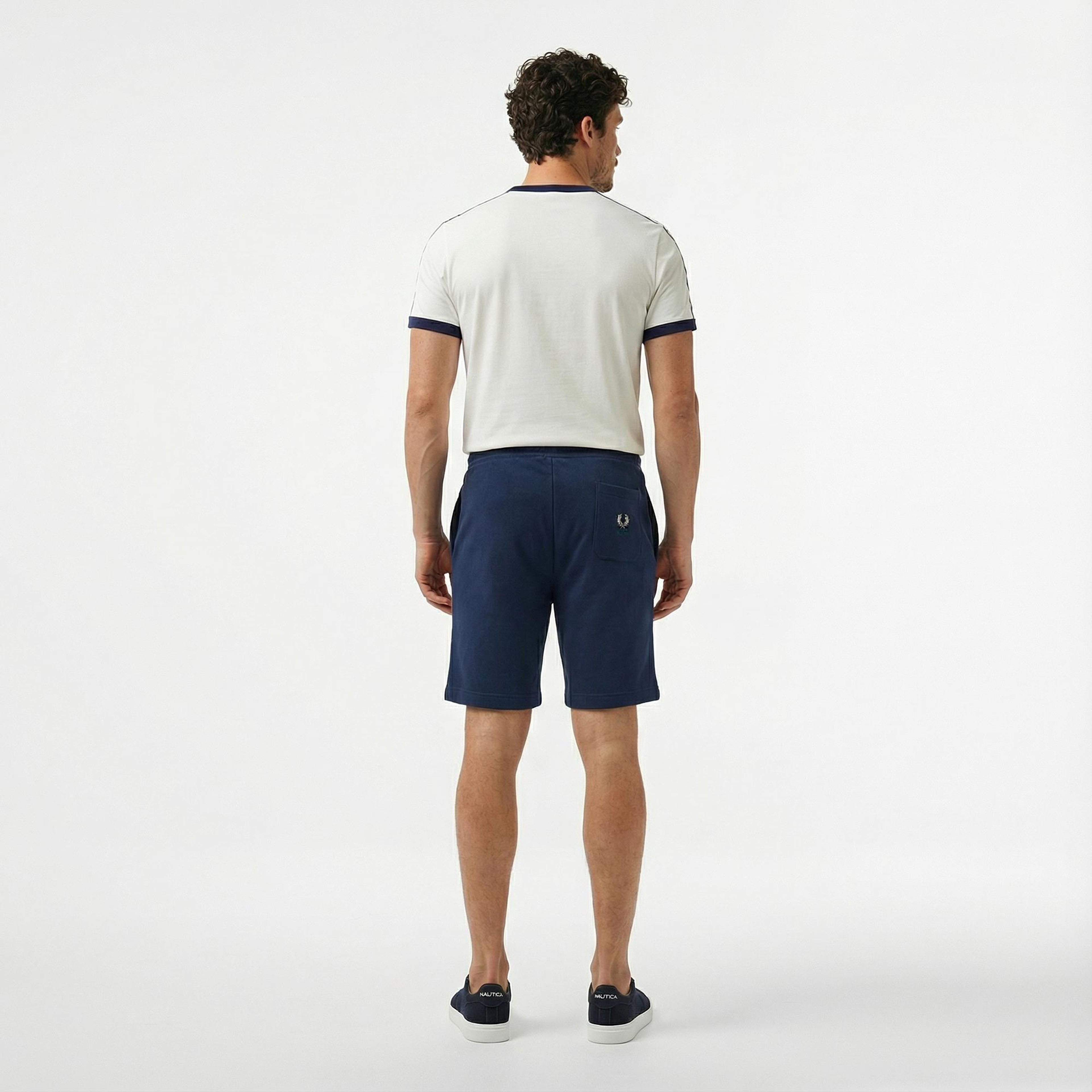 Fred Perry 1952 Sweat Erkek Mavi Şort