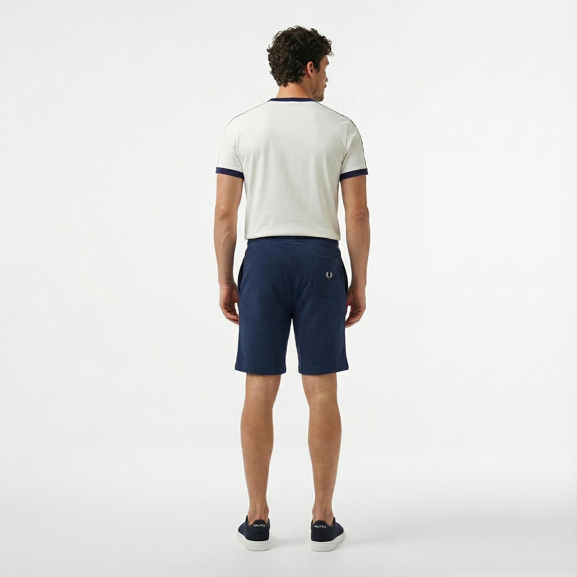 Fred Perry 1952 Sweat Erkek Mavi Şort