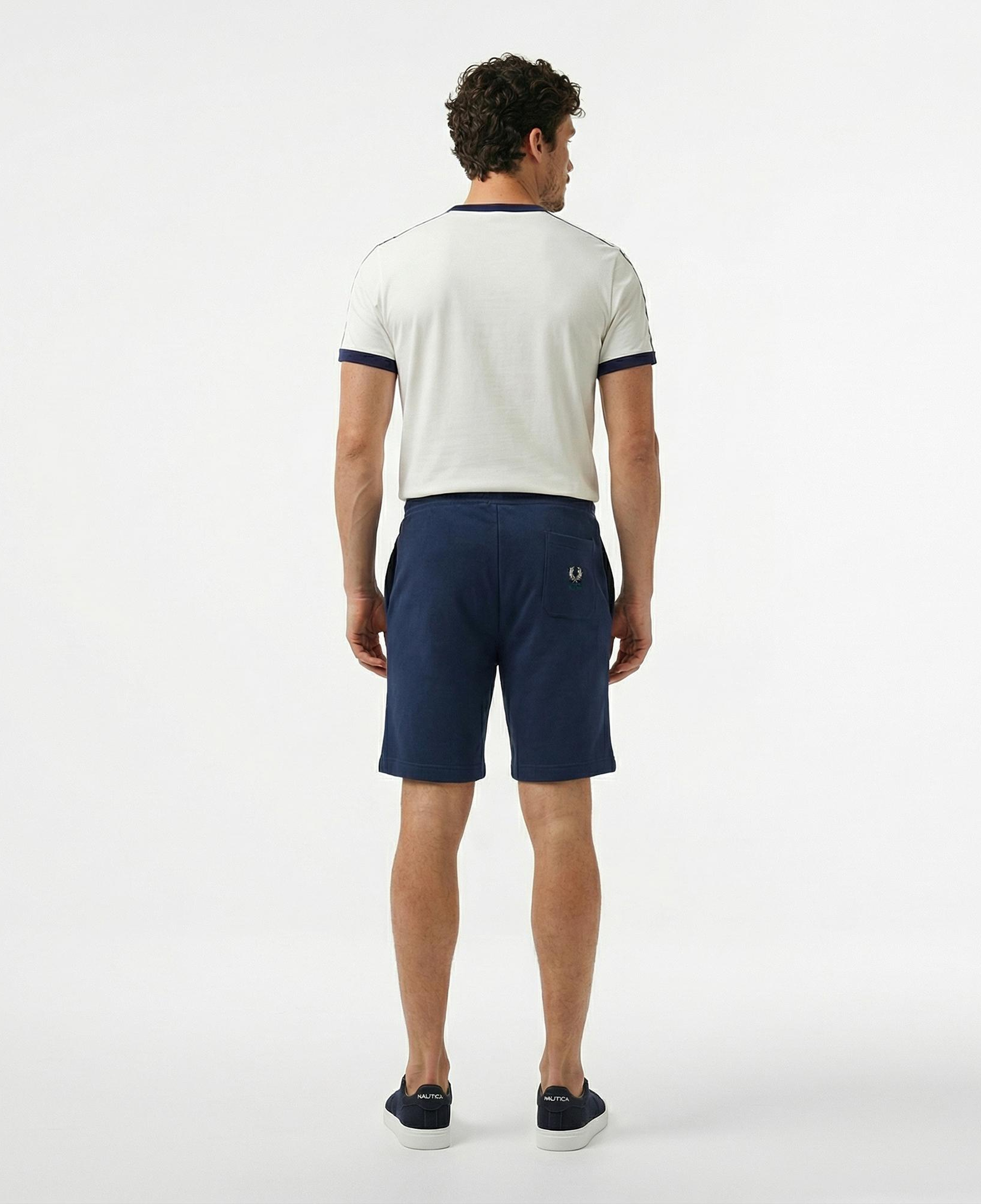 Fred Perry 1952 Sweat Erkek Mavi Şort