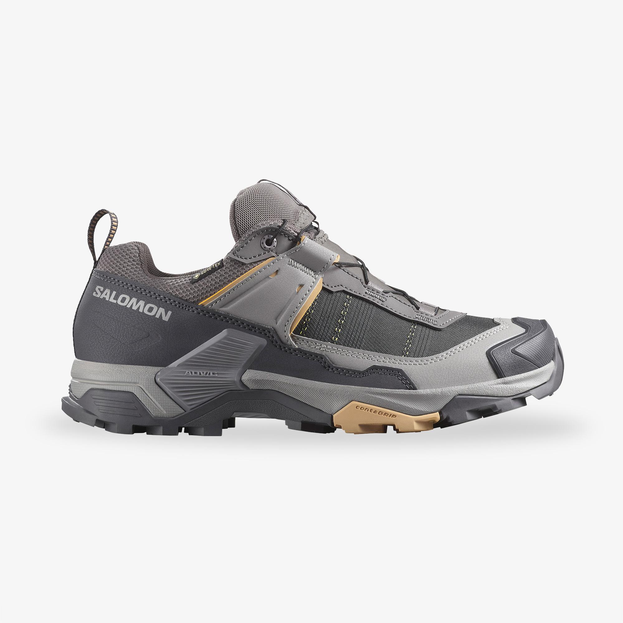 Salomon X Ultra 5 Gore Tex Kadın Gri Outdoor Ayakkabı