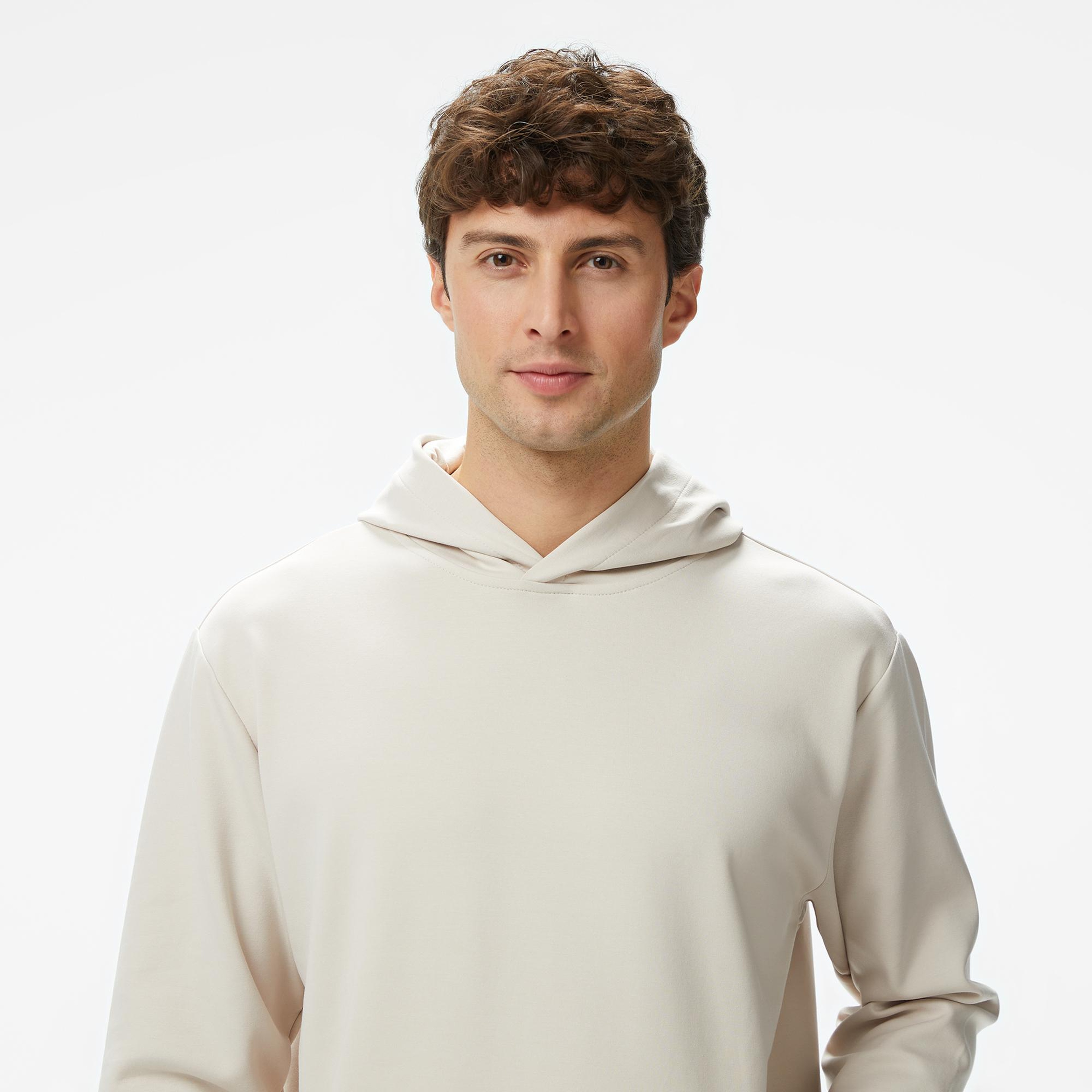 UNITED4 Erkek Krem Sweatshirt