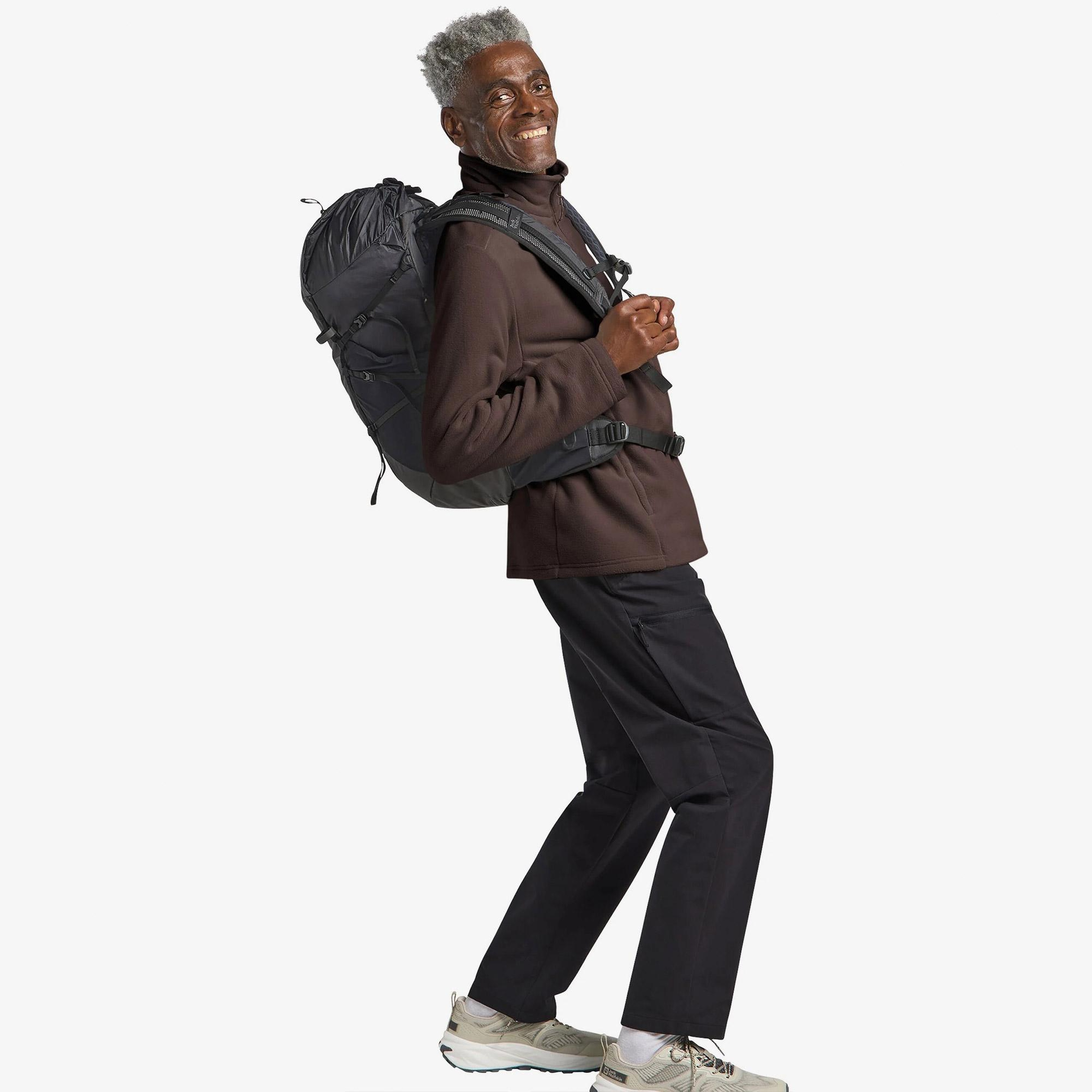 Jack Wolfskin Winterstein Fermuarlı Erkek Kahverengi Ceket