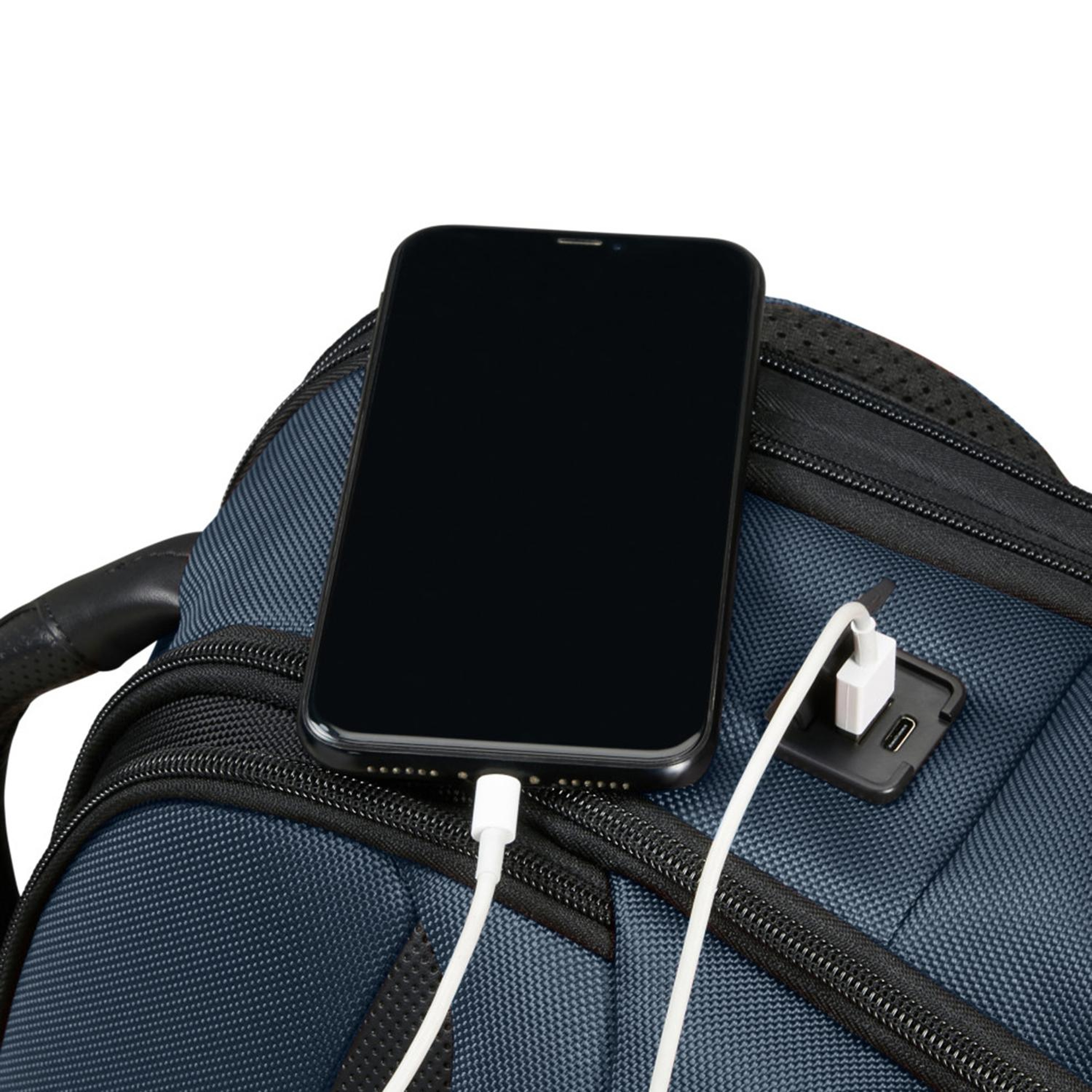 Samsonite Lacivert Pro-DLX 6 - Körüklü Sırt Çantası 15.6"