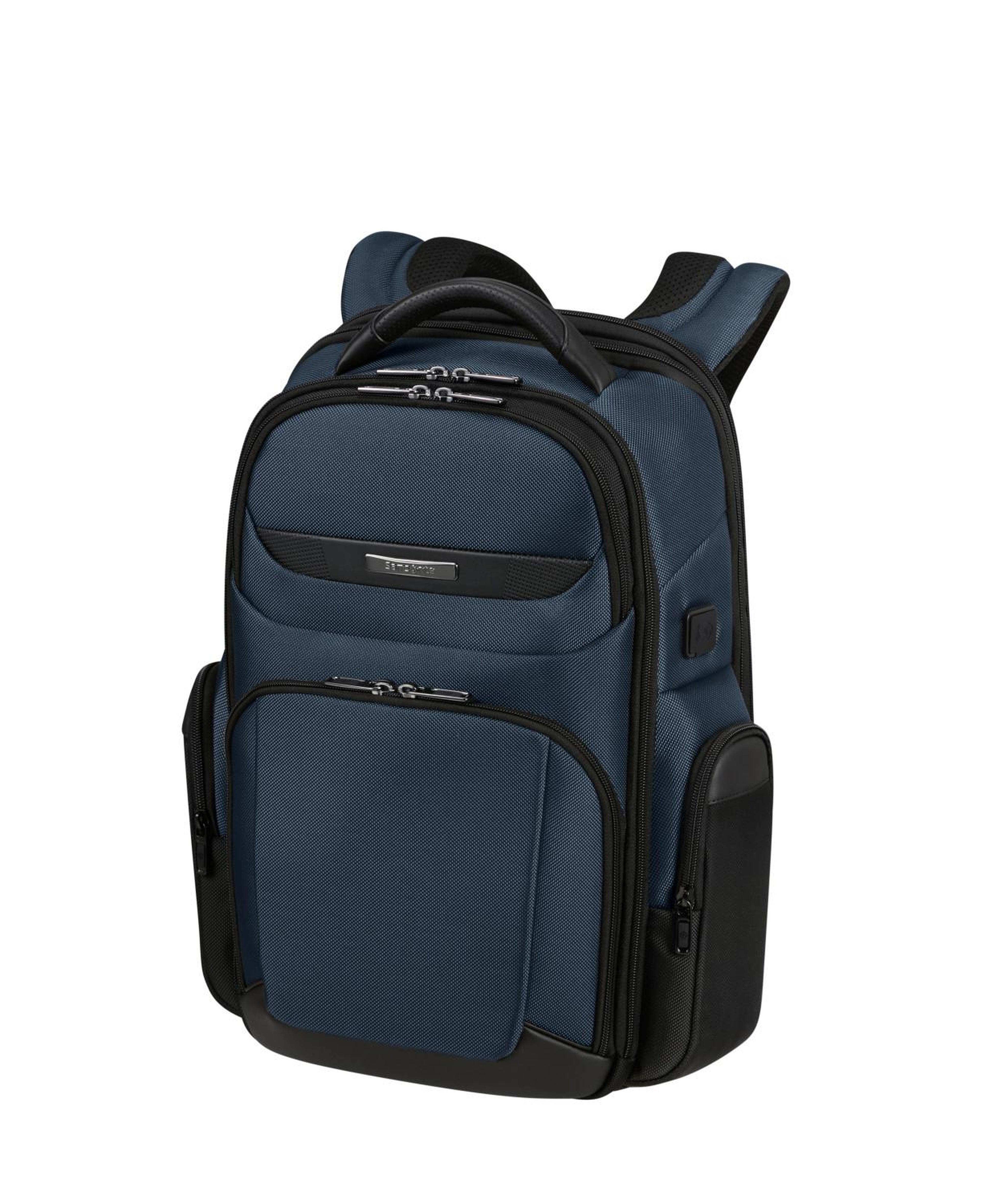 Samsonite Lacivert Pro-DLX 6 - Körüklü Sırt Çantası 15.6"