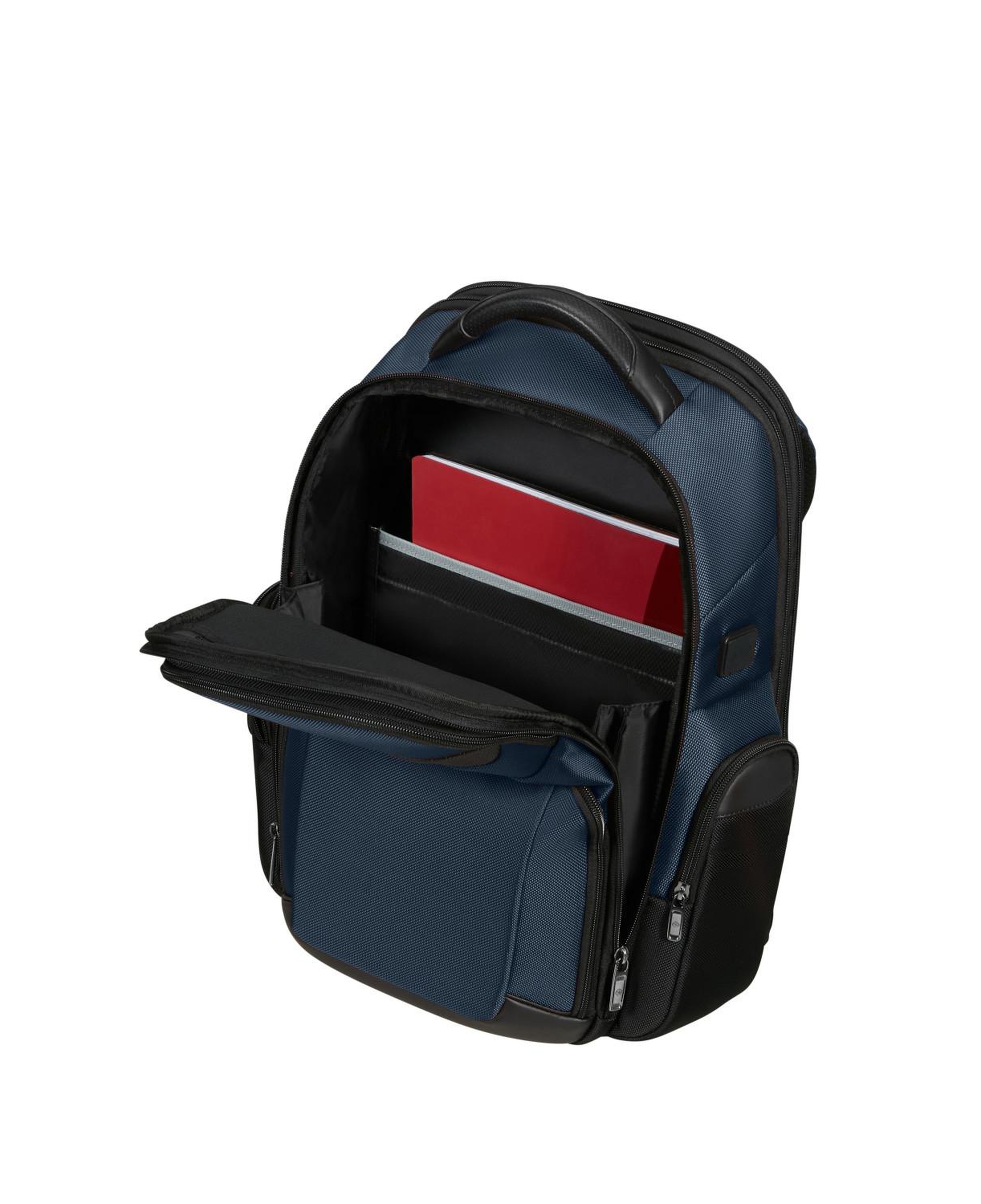 Samsonite Lacivert Pro-DLX 6 - Körüklü Sırt Çantası 15.6"
