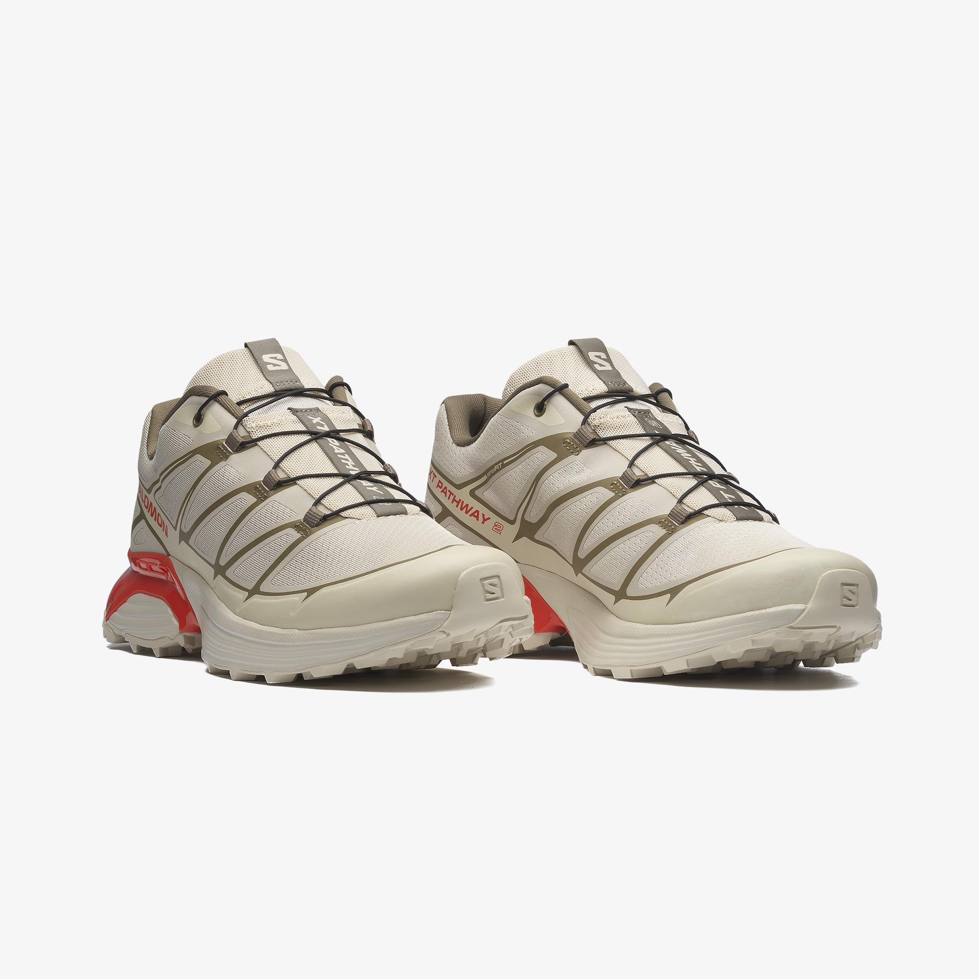 Salomon XT Pathway 2 Unisex Bej Spor Ayakkabı