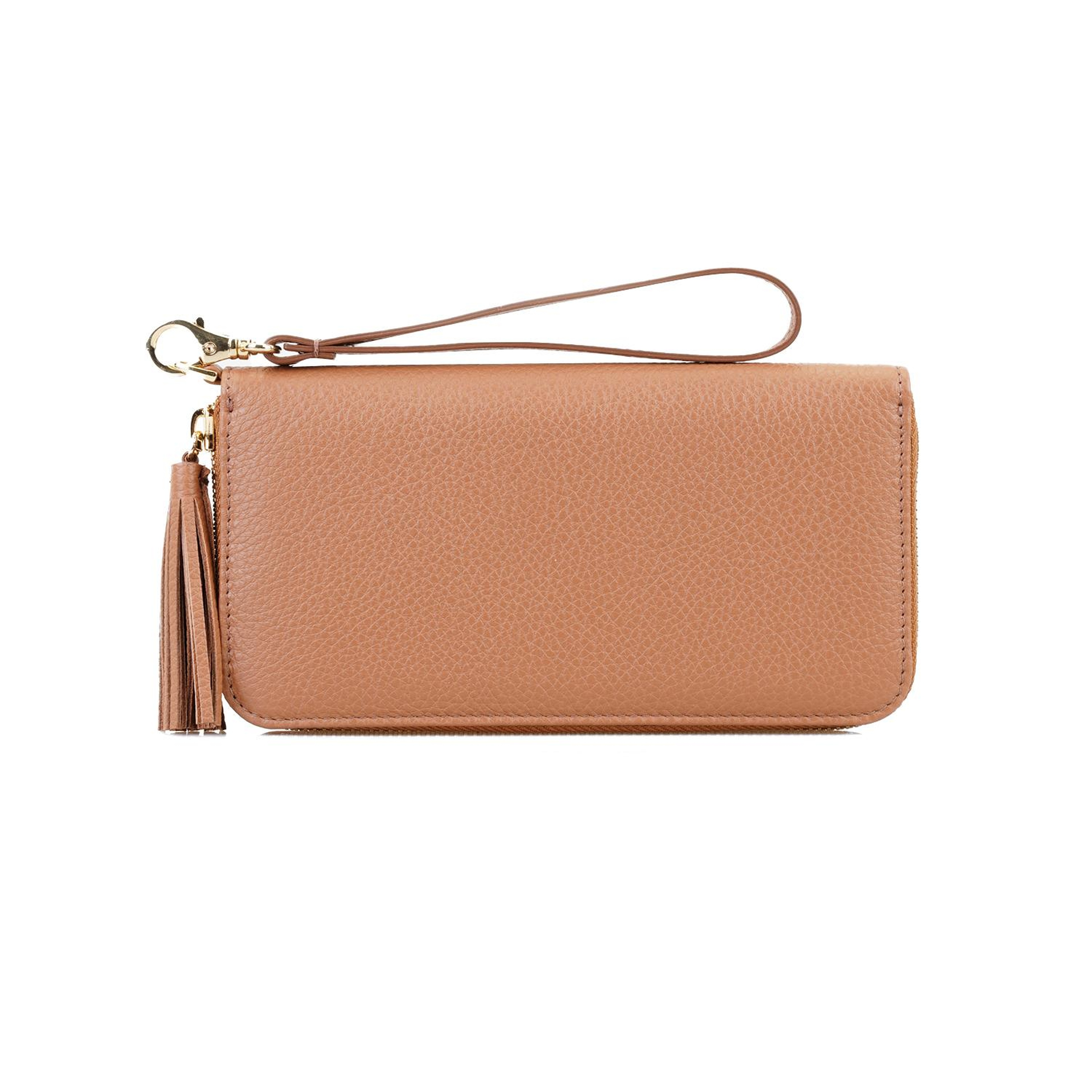 Kathleen Kahve Kadın Deri Cüzdan