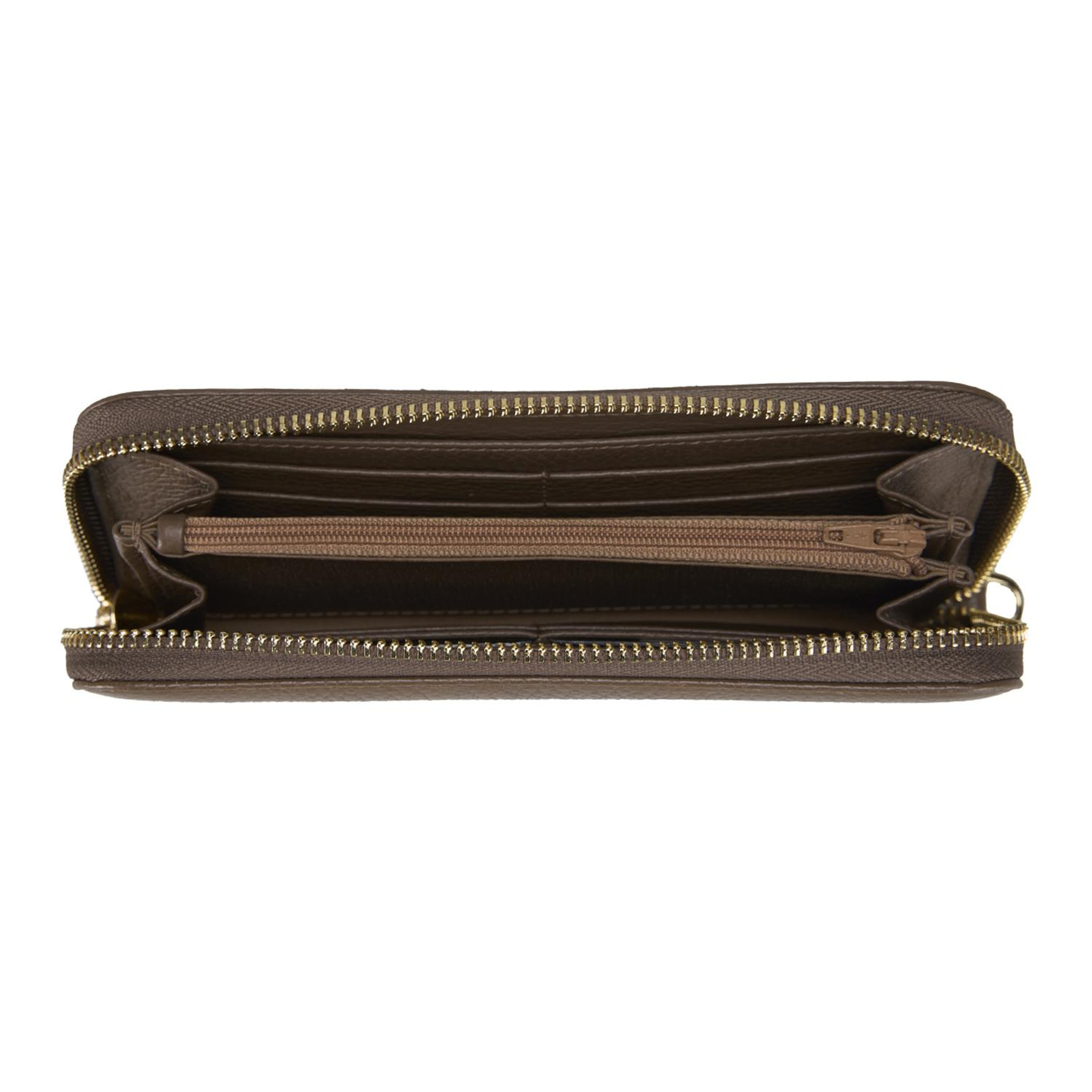 Kathleen Kahve Kadın Deri Cüzdan