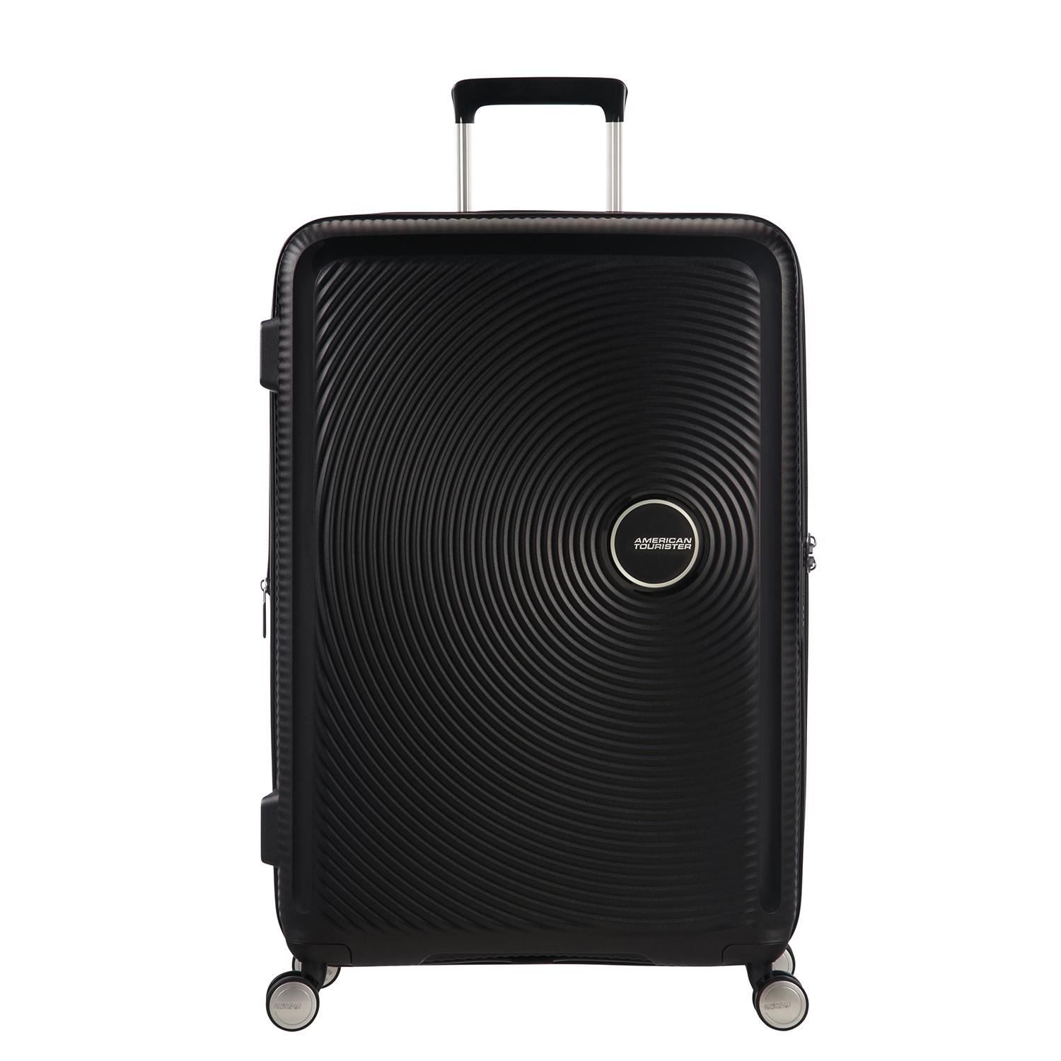 American Tourister Siyah Soundbox - Körüklü 67 cm Orta Boy Sert Valiz