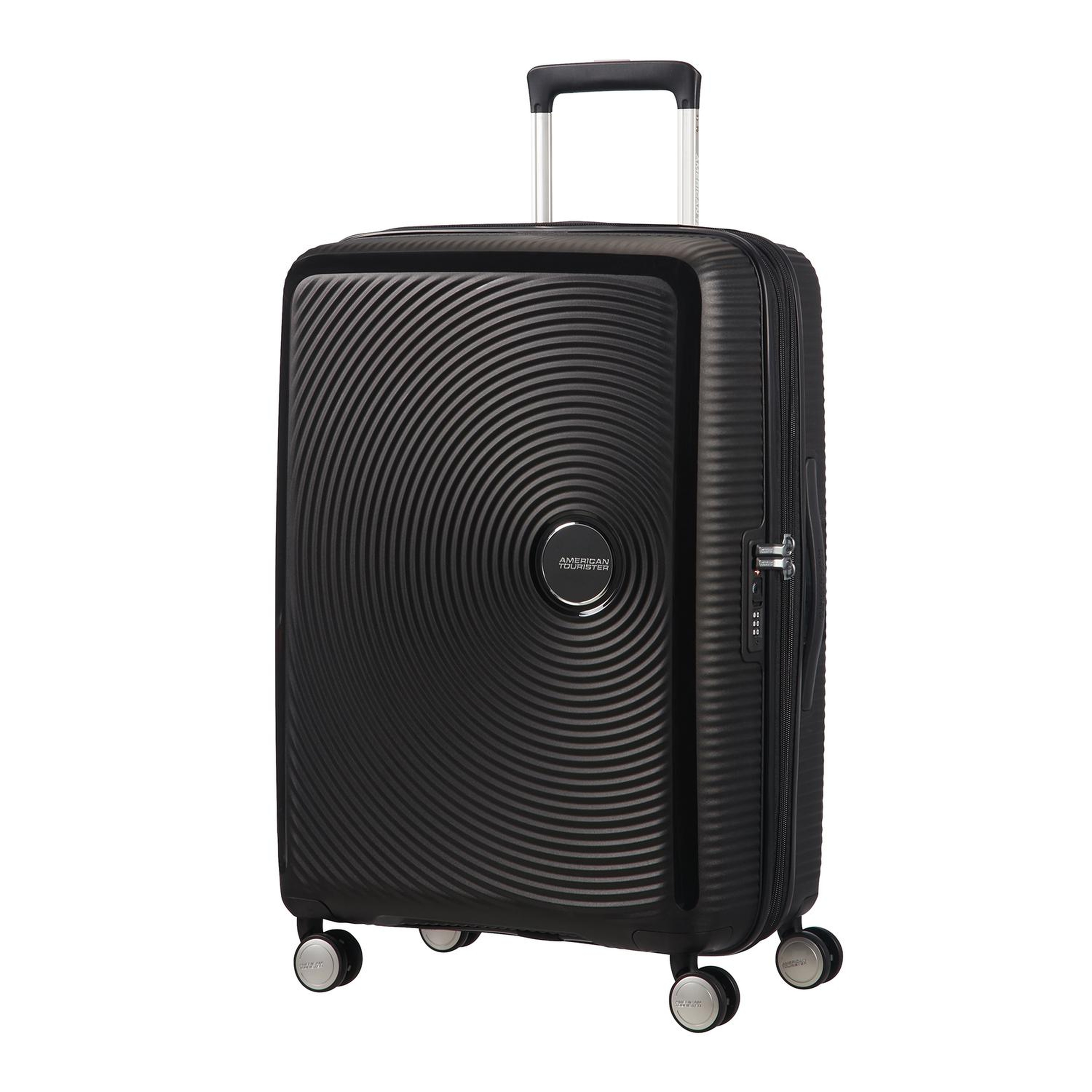 American Tourister Siyah Soundbox - Körüklü 67 cm Orta Boy Sert Valiz