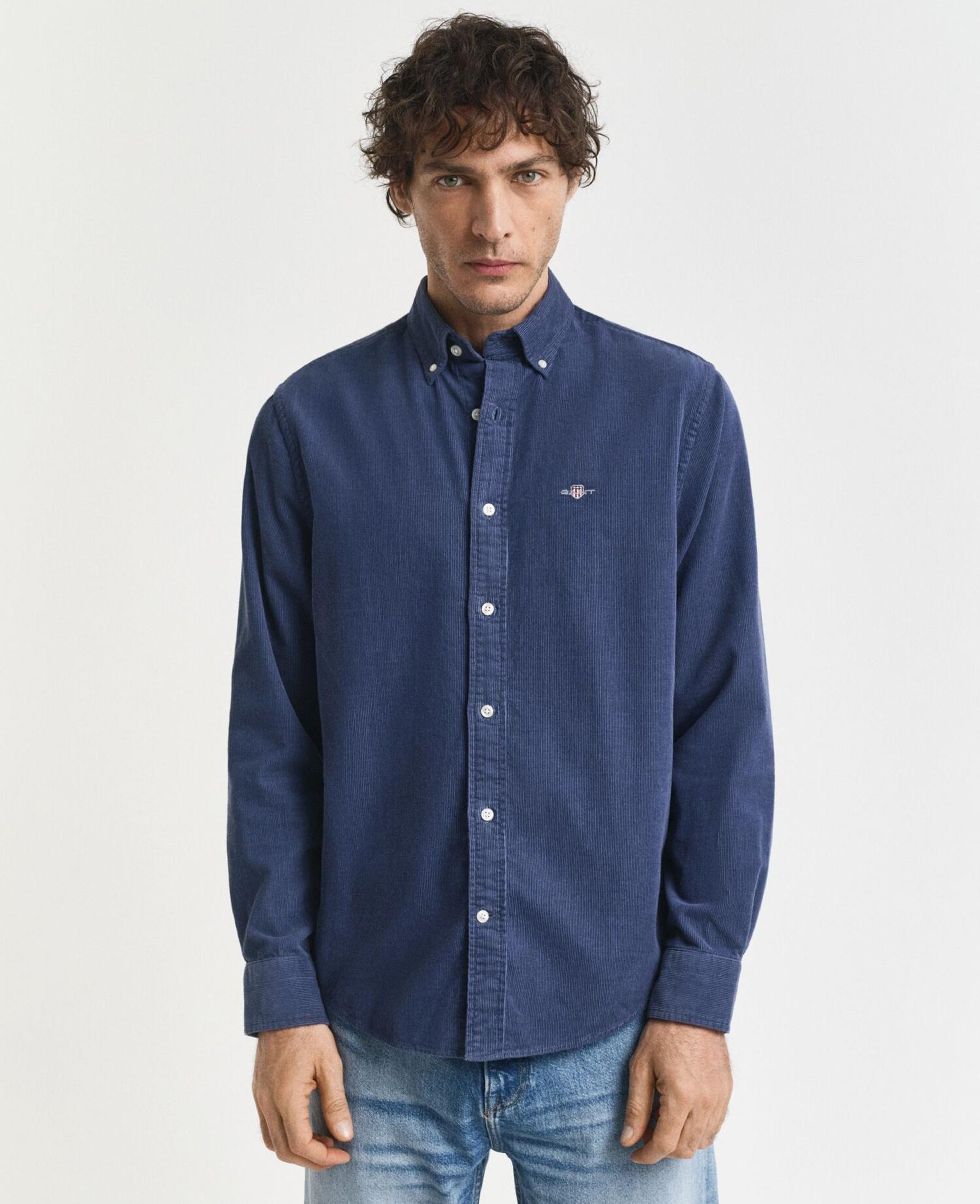 GANT Erkek Mavi Regular Fit Düğmeli Gömlek