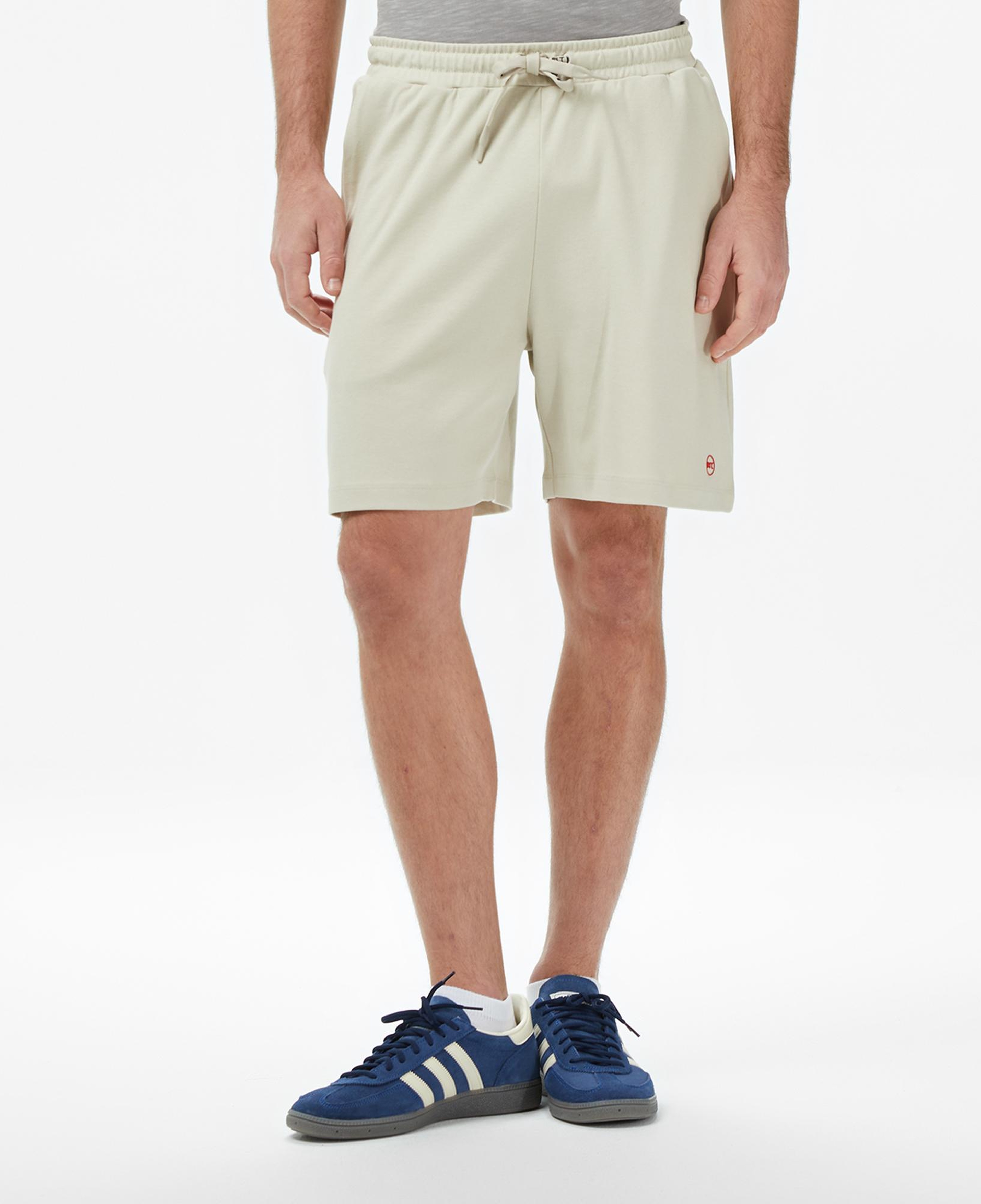 UNITED4 Regular Fit Erkek Krem Şort