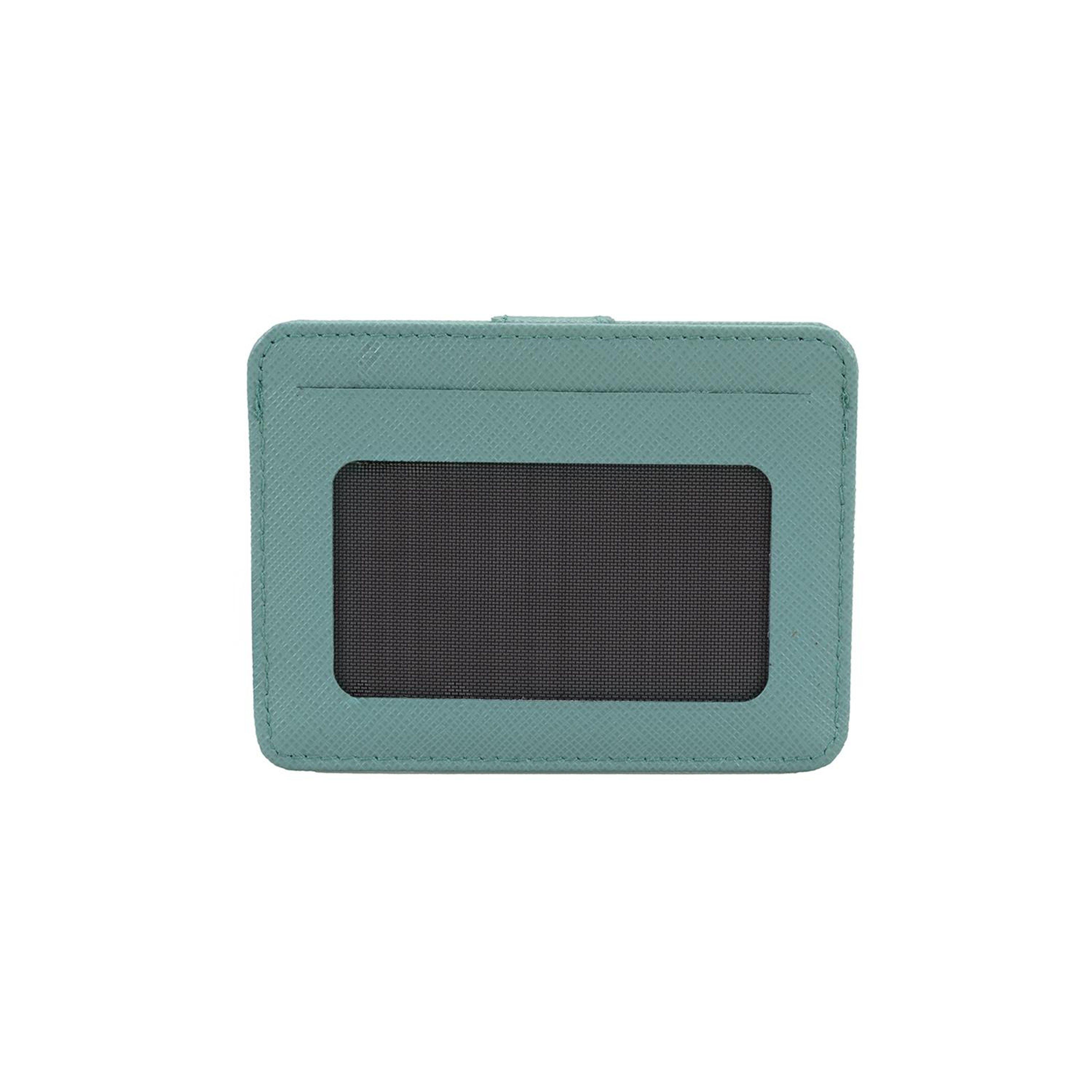 Lenora Yeşil Kadın Deri Kartlık