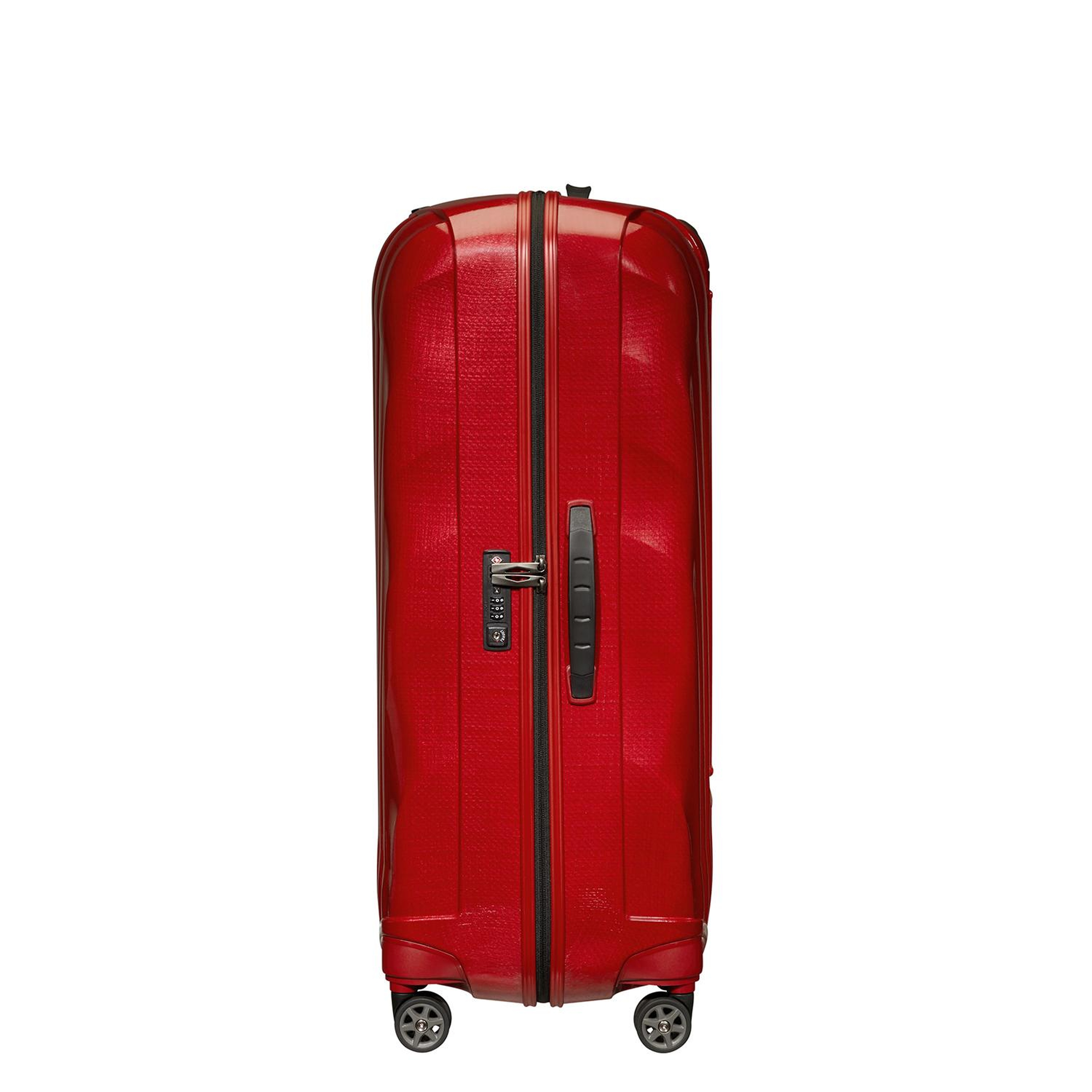 Samsonite C-Lite - Spinner Kırmızı 4 Tekerlekli Ekstra Büyük Boy Valiz 81cm