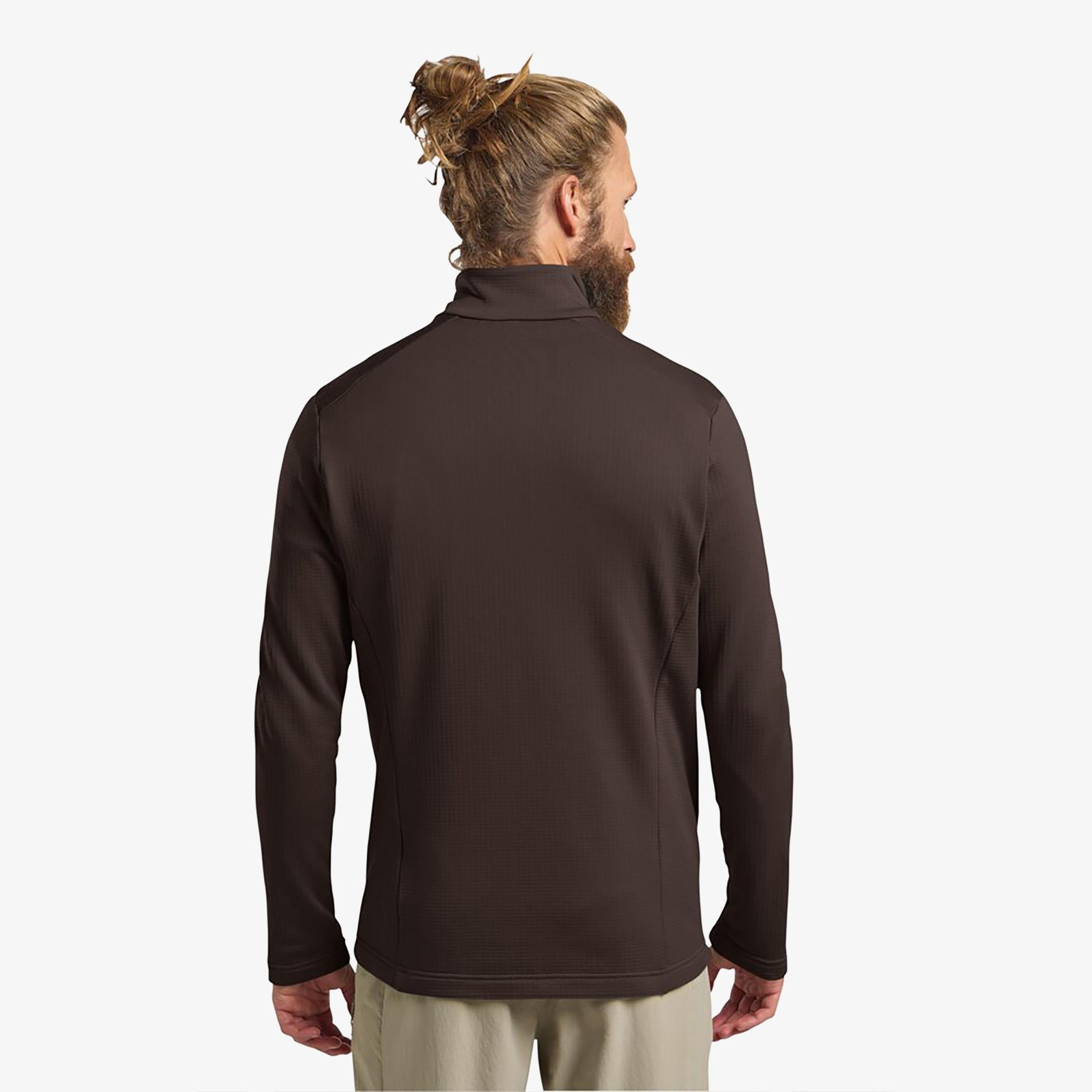 Jack Wolfskin Kolbenberg Full Zipped Erkek Kahverengi Ceket