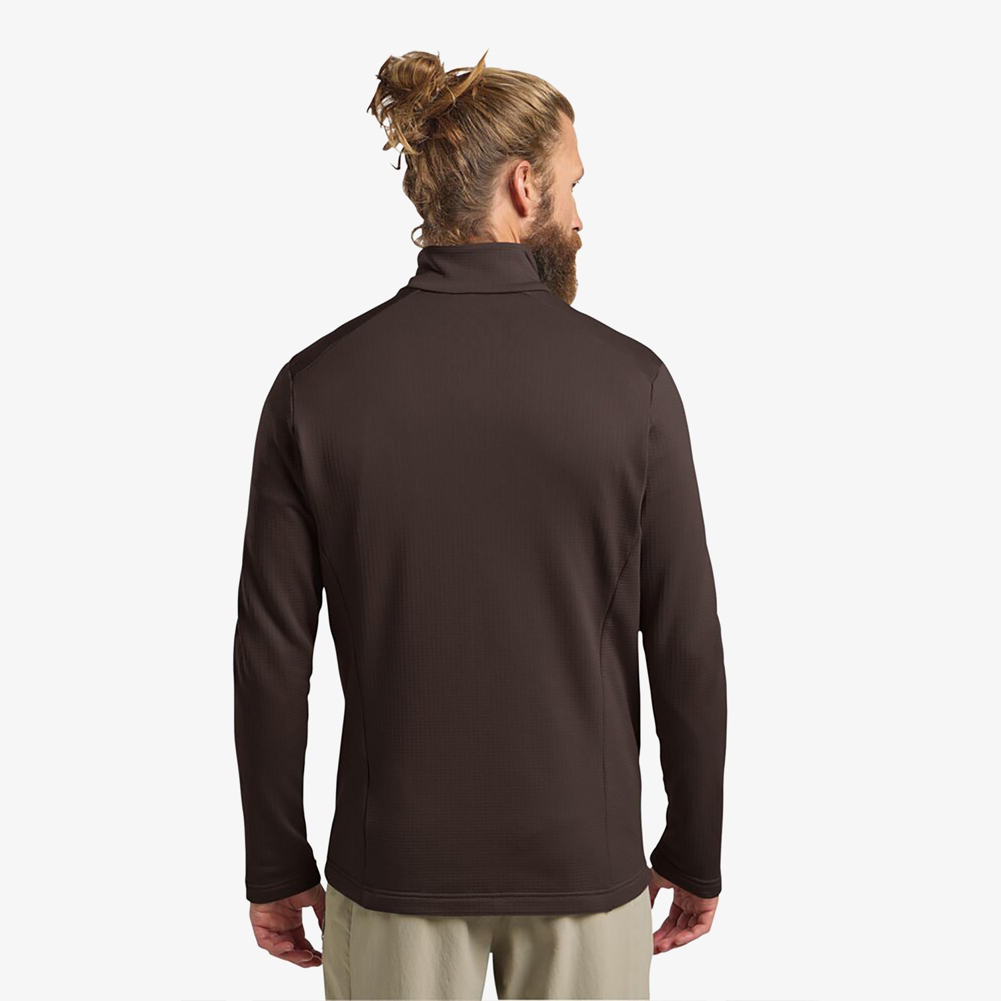 Jack Wolfskin Kolbenberg Full Zipped Erkek Kahverengi Ceket