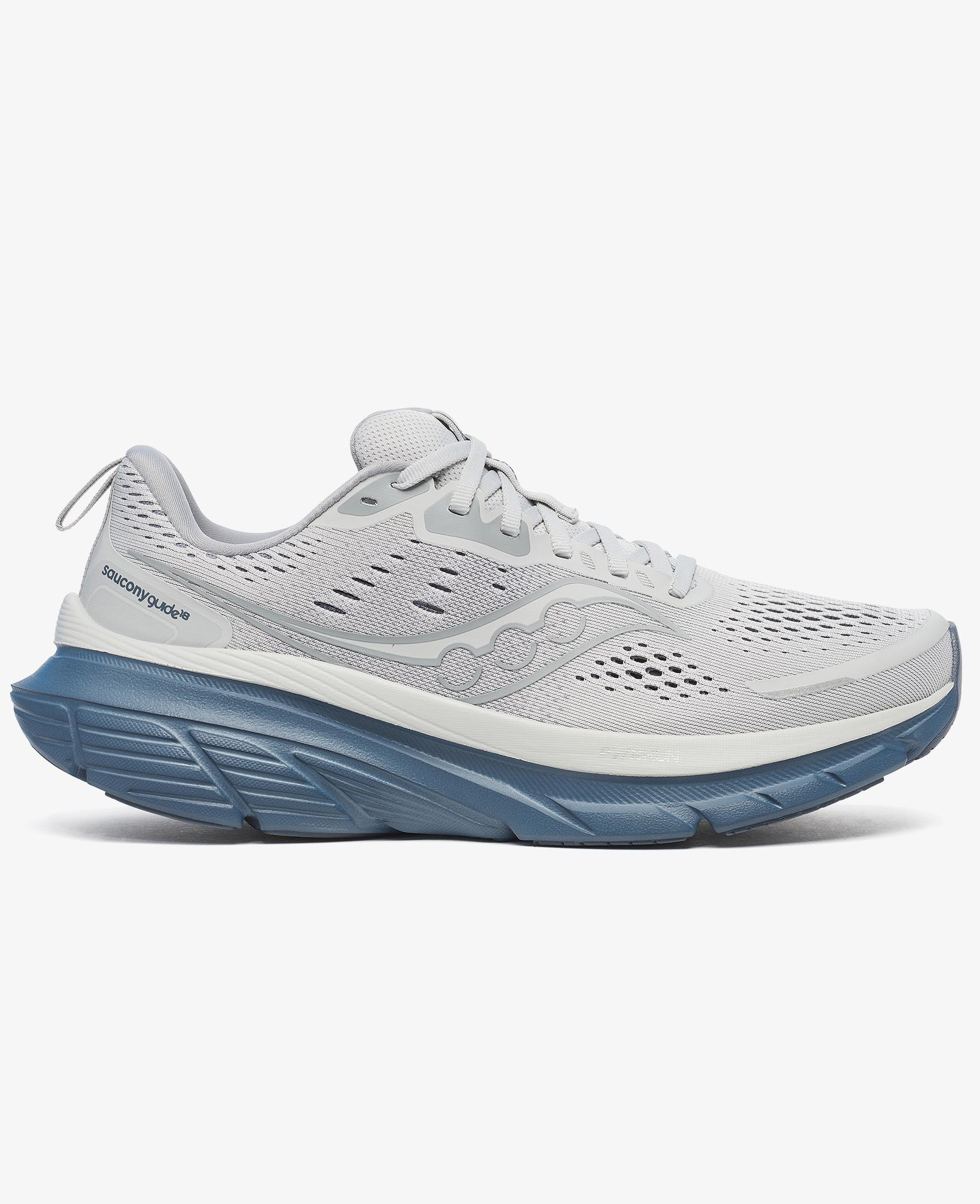 Saucony Guide 18 Erkek Gri Koşu Ayakkabısı