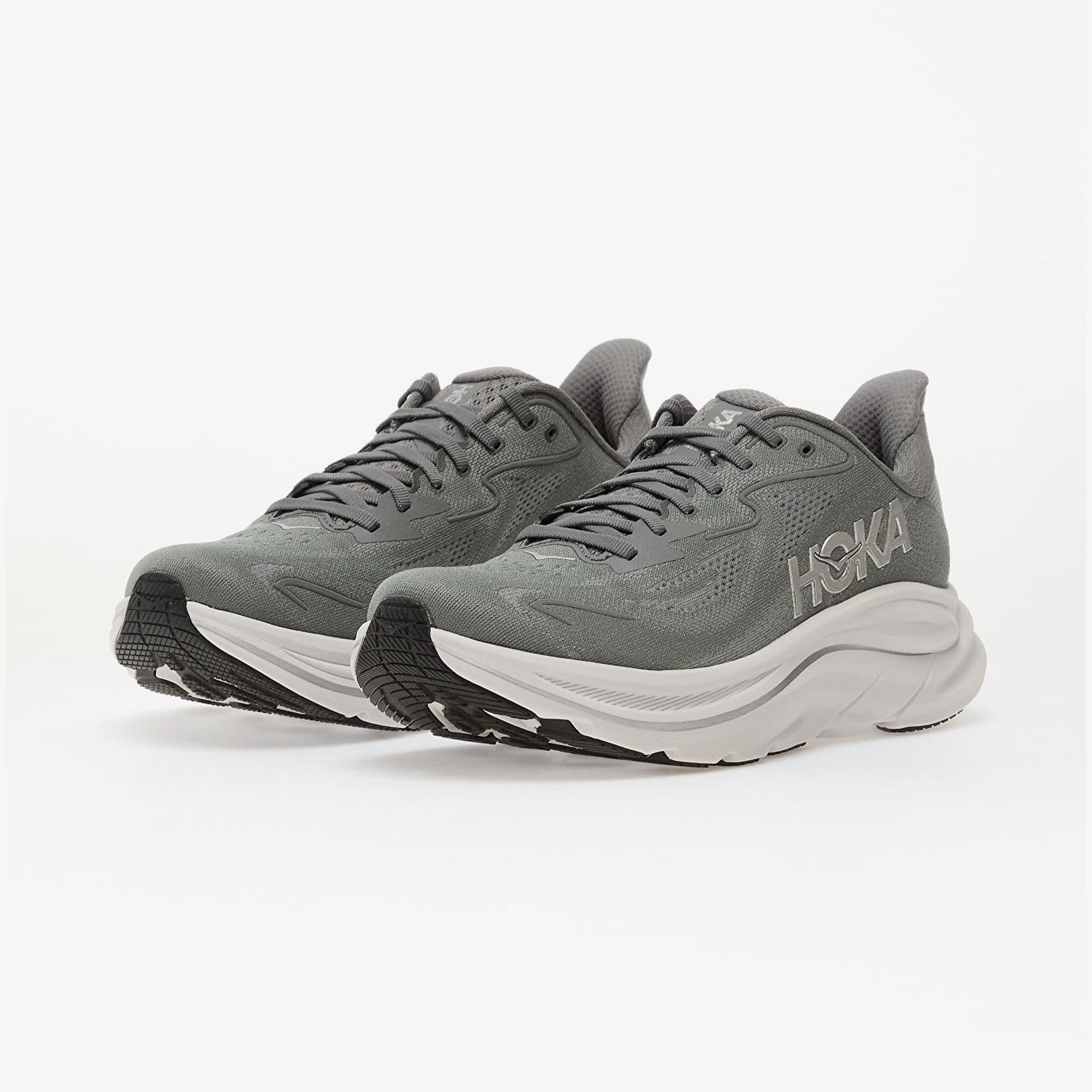 Hoka Clifton 10 Erkek Gri Koşu Ayakkabısı