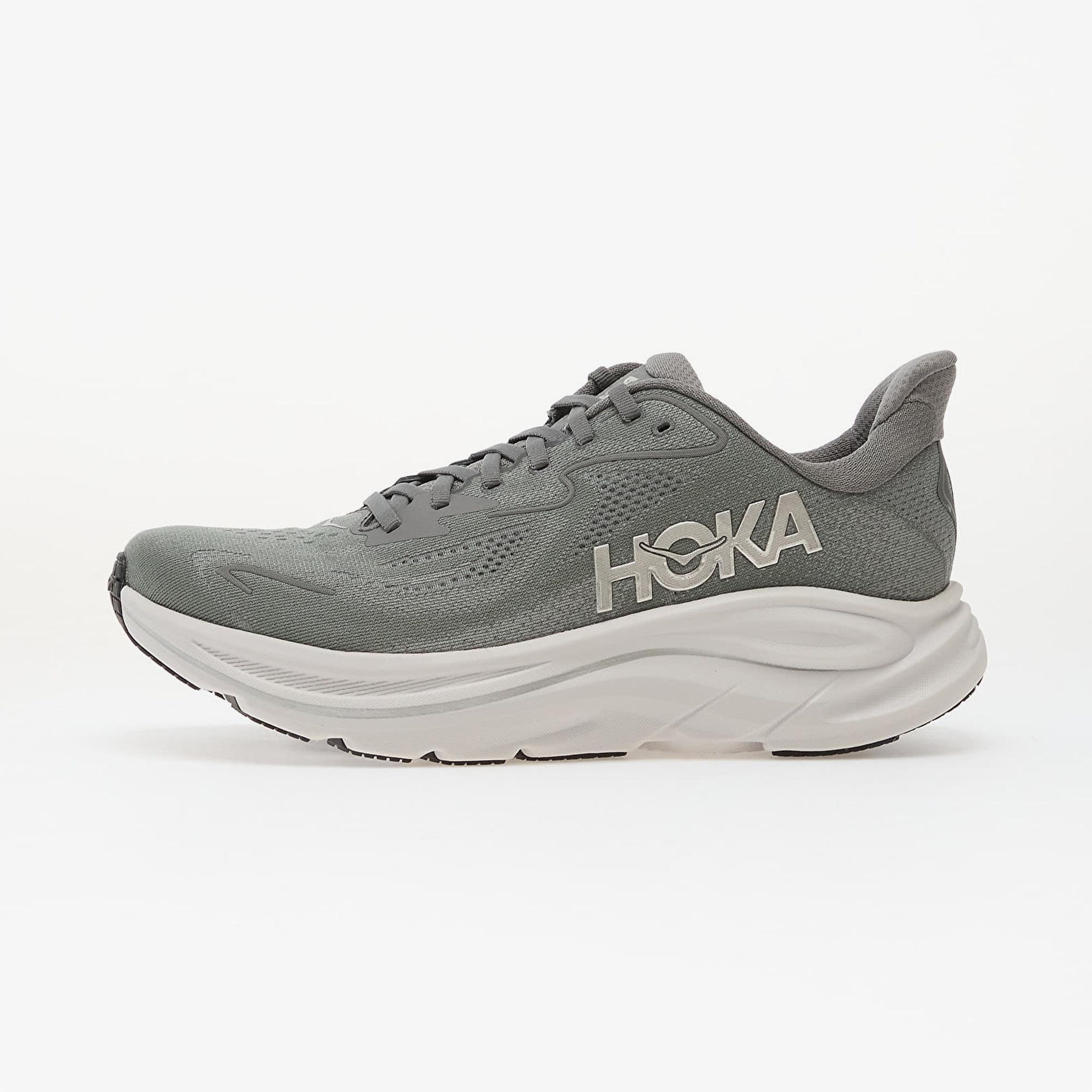 Hoka Clifton 10 Erkek Gri Koşu Ayakkabısı