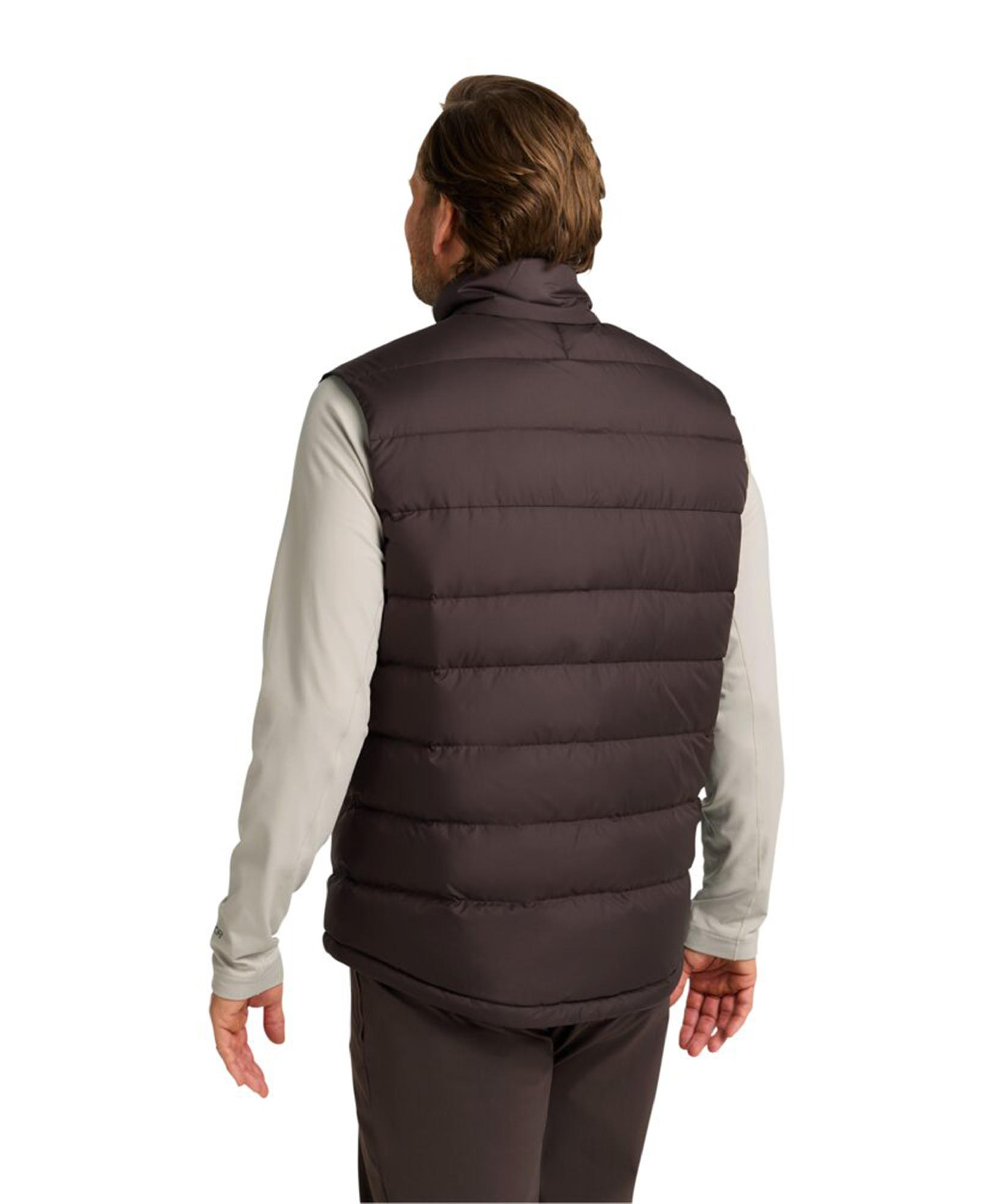 Jack Wolfskin Erkek Ather Down Kahverengi Yelek