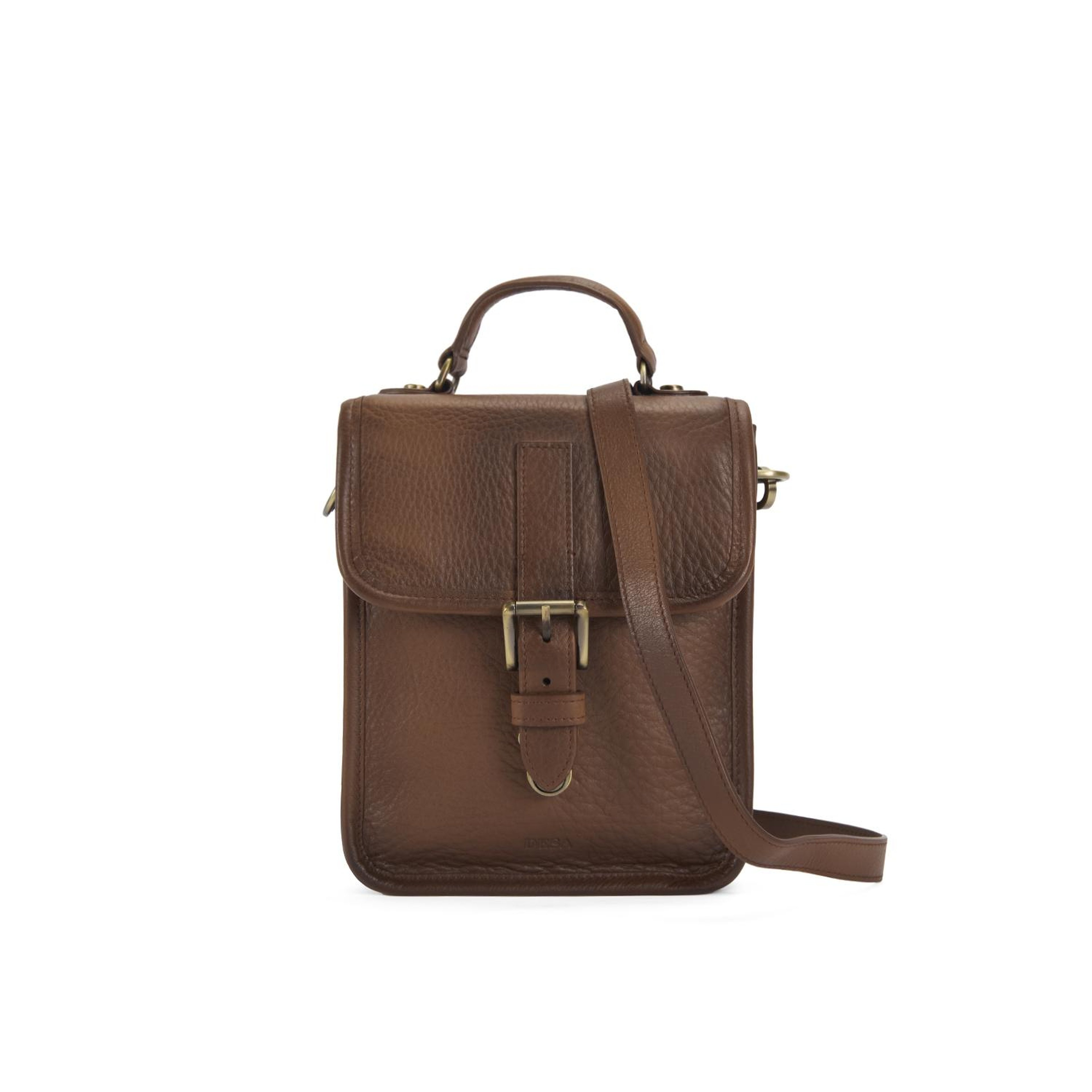 Marcel Kahve Erkek Vintage Deri Postacı Çantası