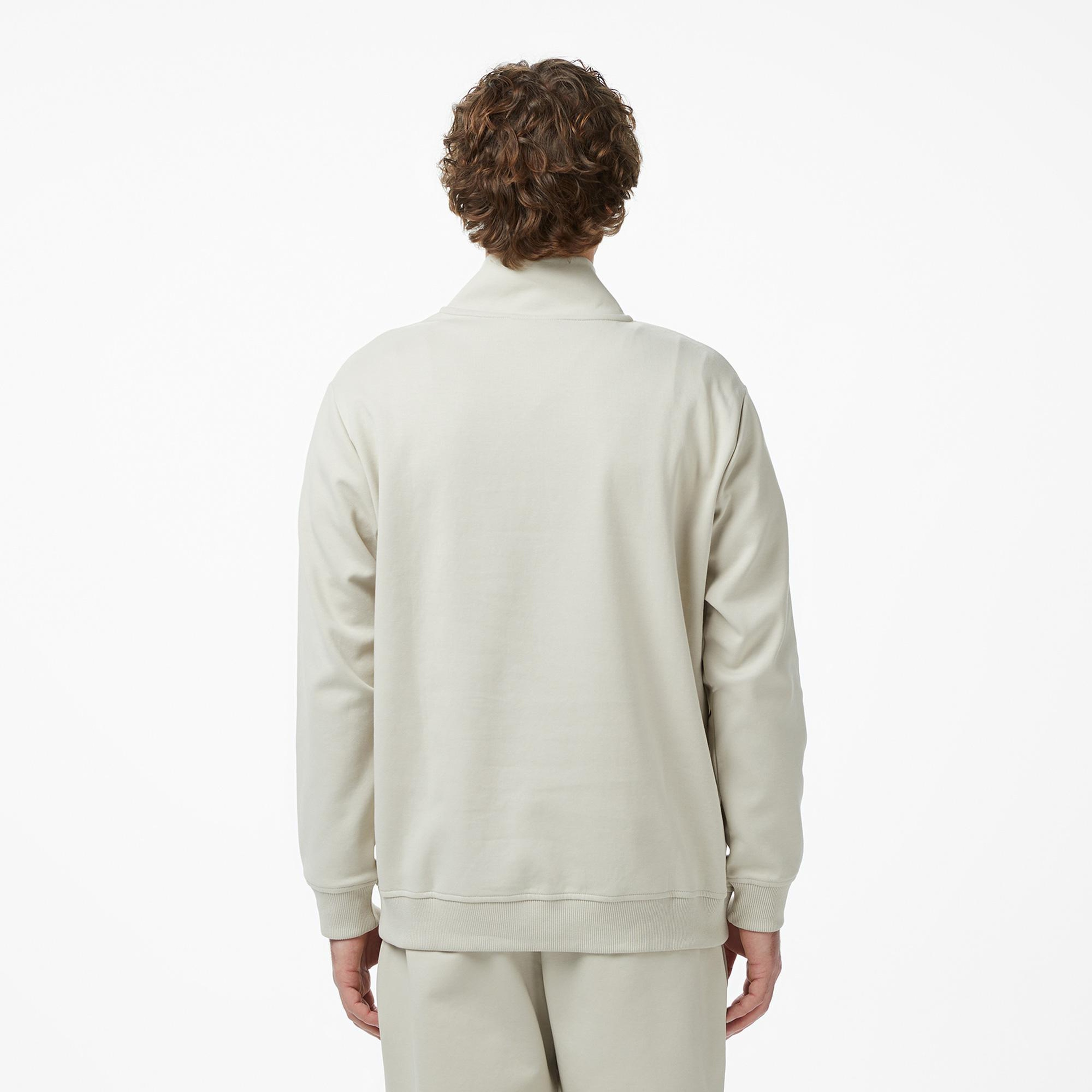 UNITED4 Regular Fit Erkek Krem Sweatshirt