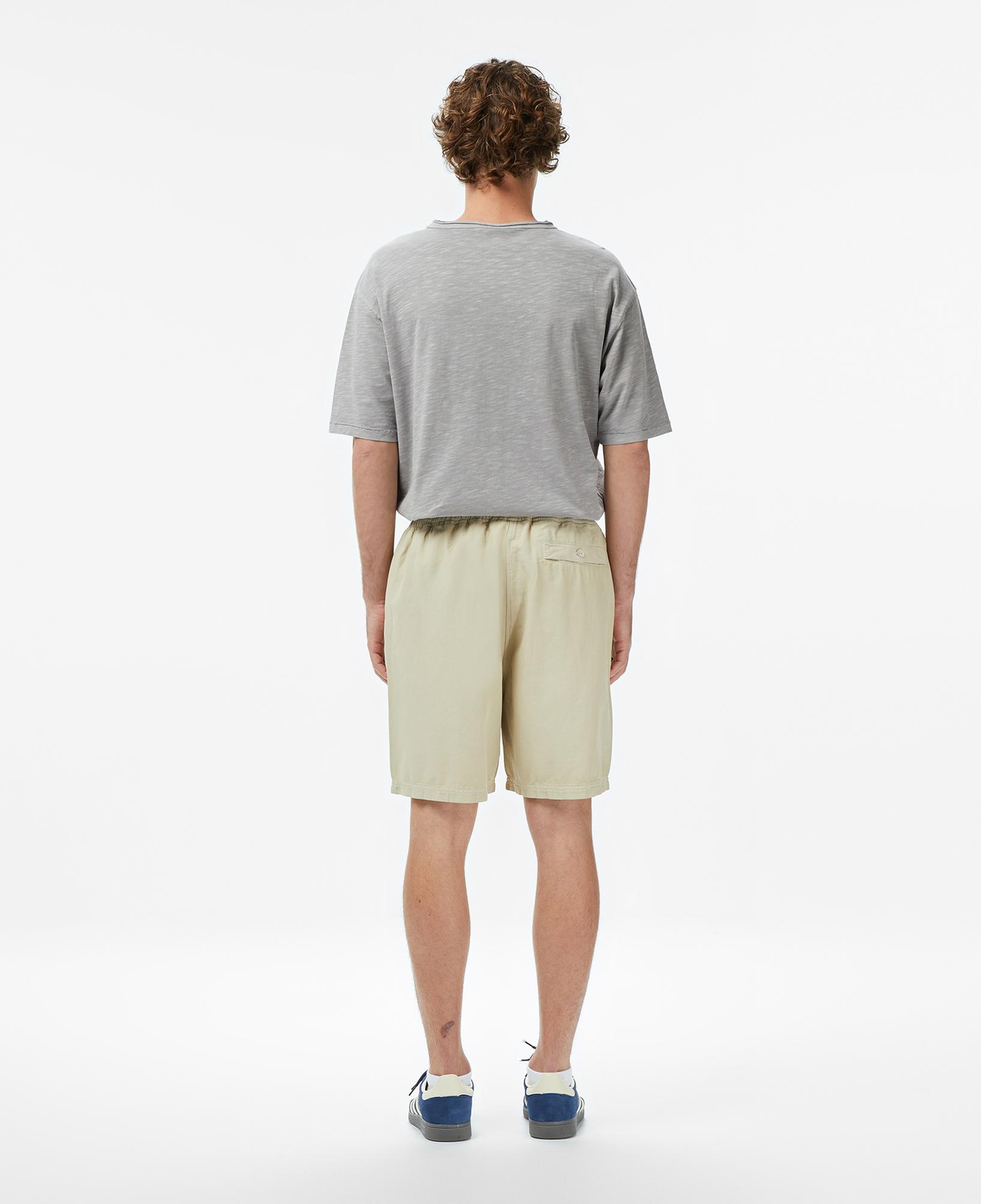 UNITED4 Regular Fit Erkek Krem Şort