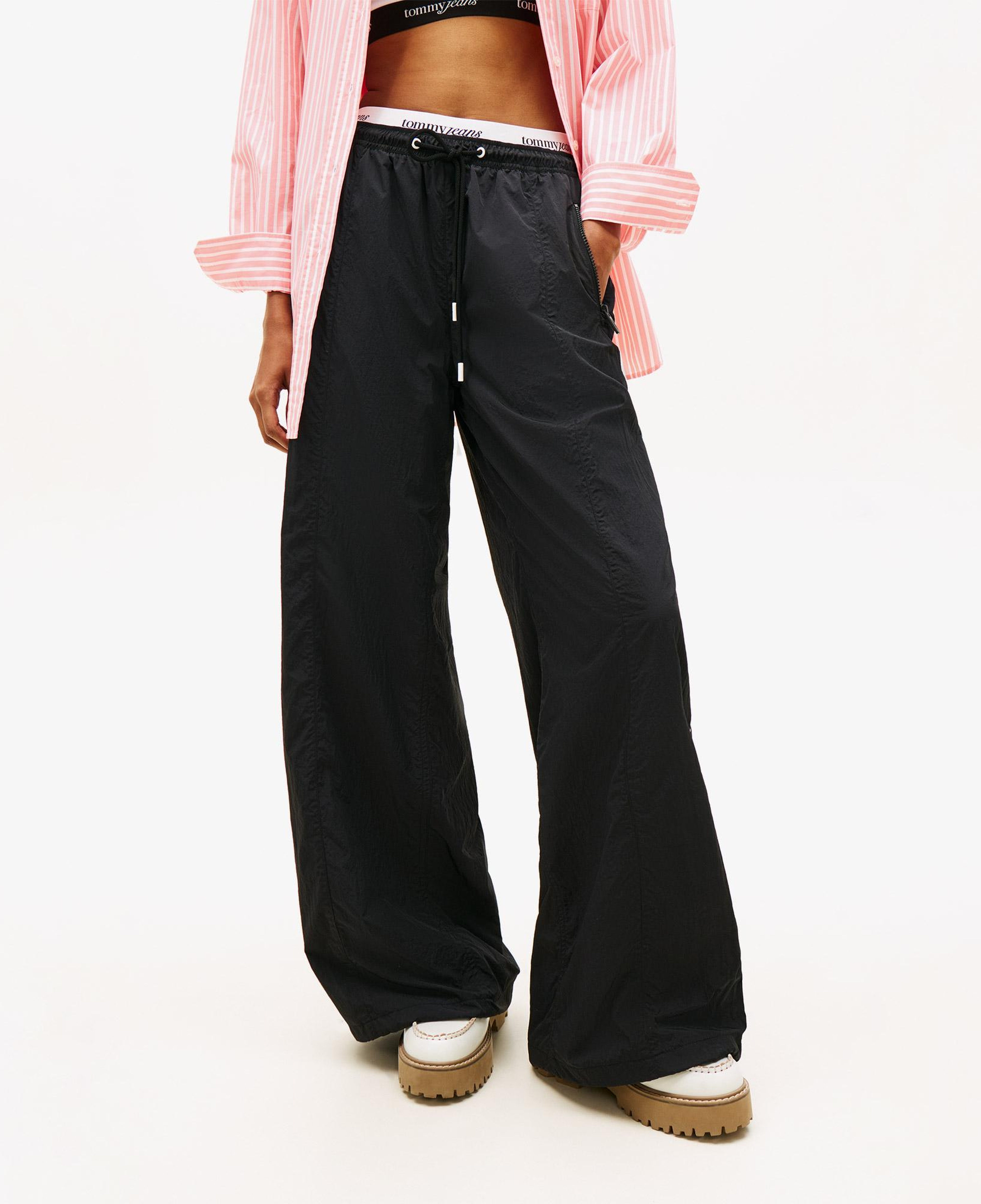 Tommy Hilfiger Waistband Track Pants Kadın Siyah Pantolon