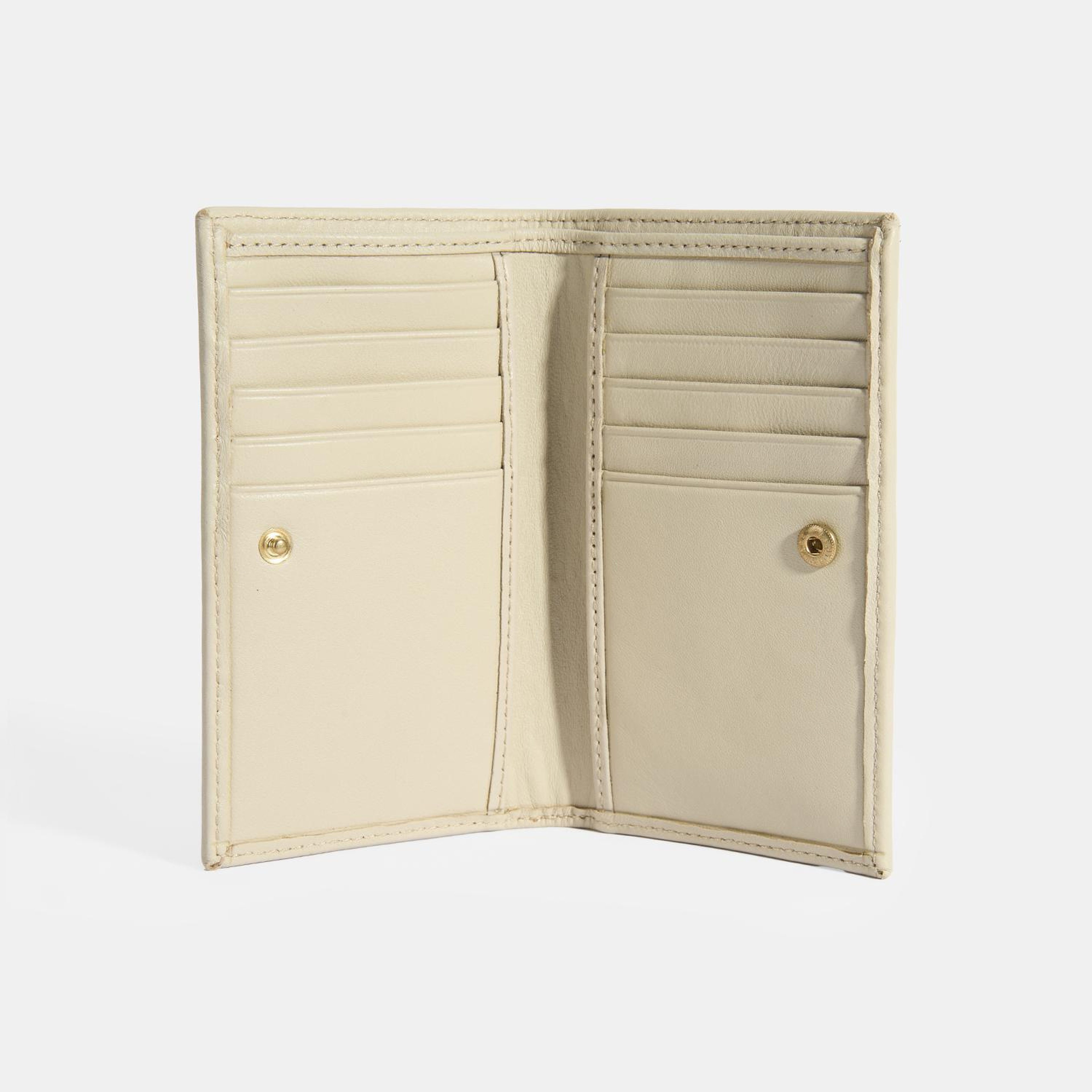 Kadın Bej Deri Cüzdan