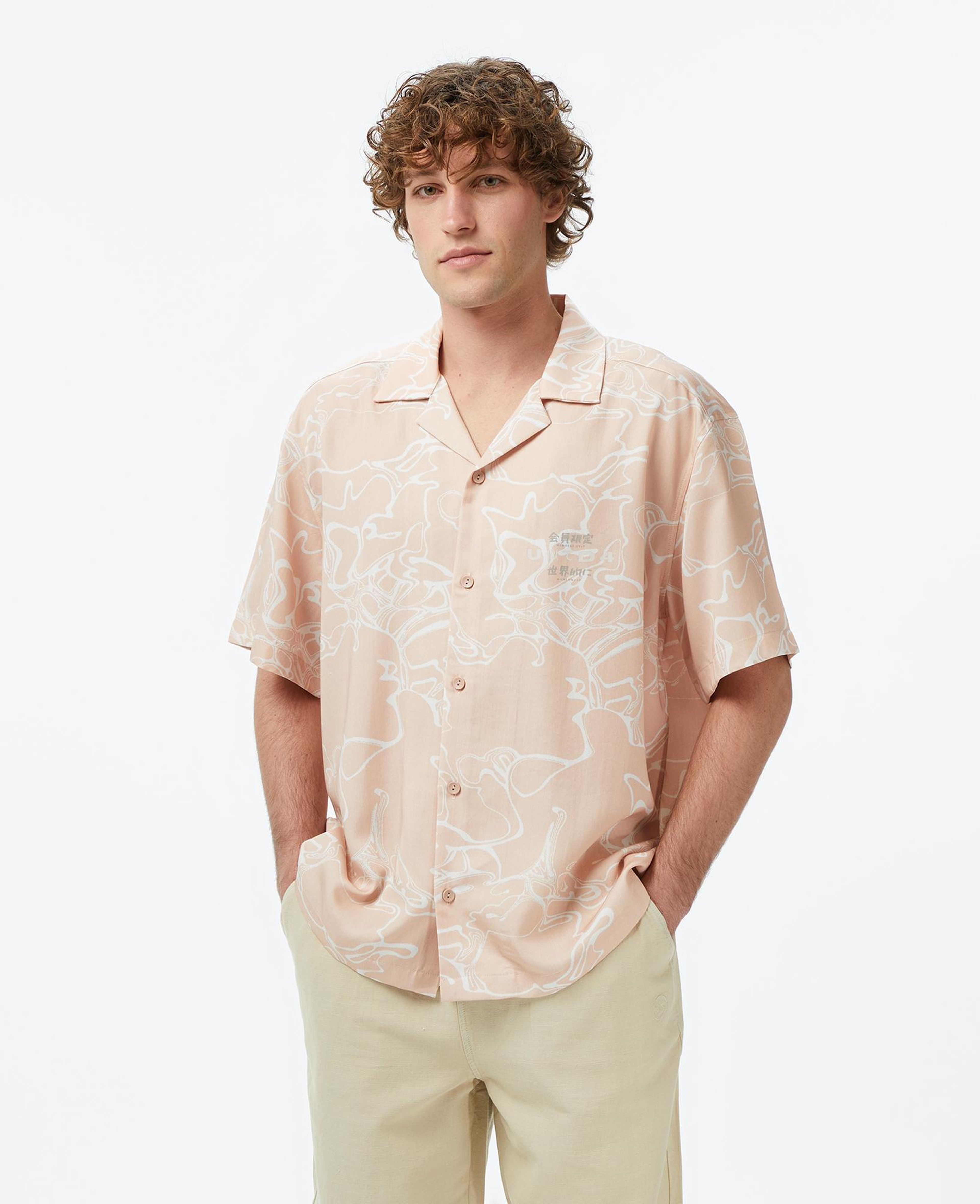 UNITED4 Classic Fit Erkek Pembe Gömlek