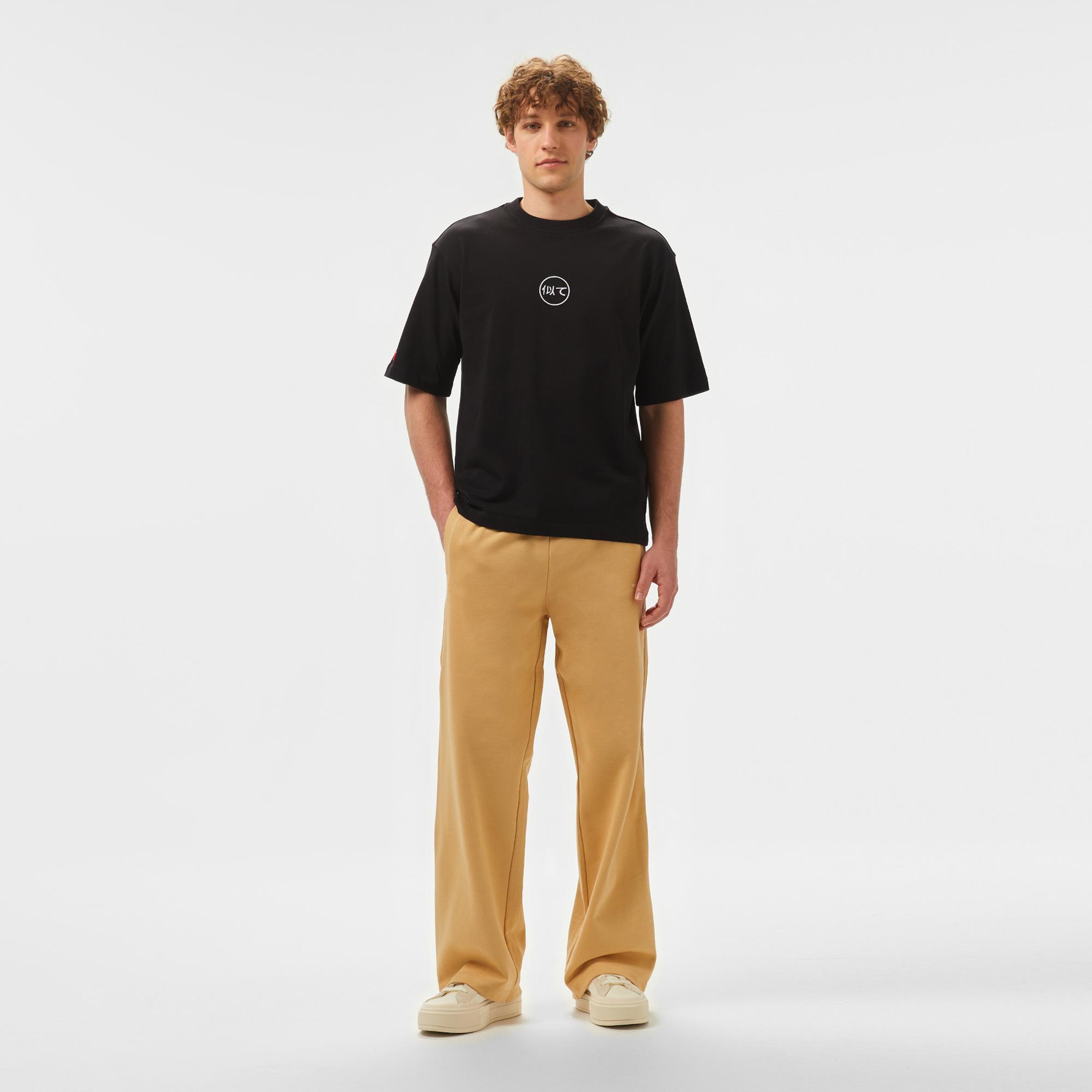 UNITED4 Erkek Siyah T-Shirt