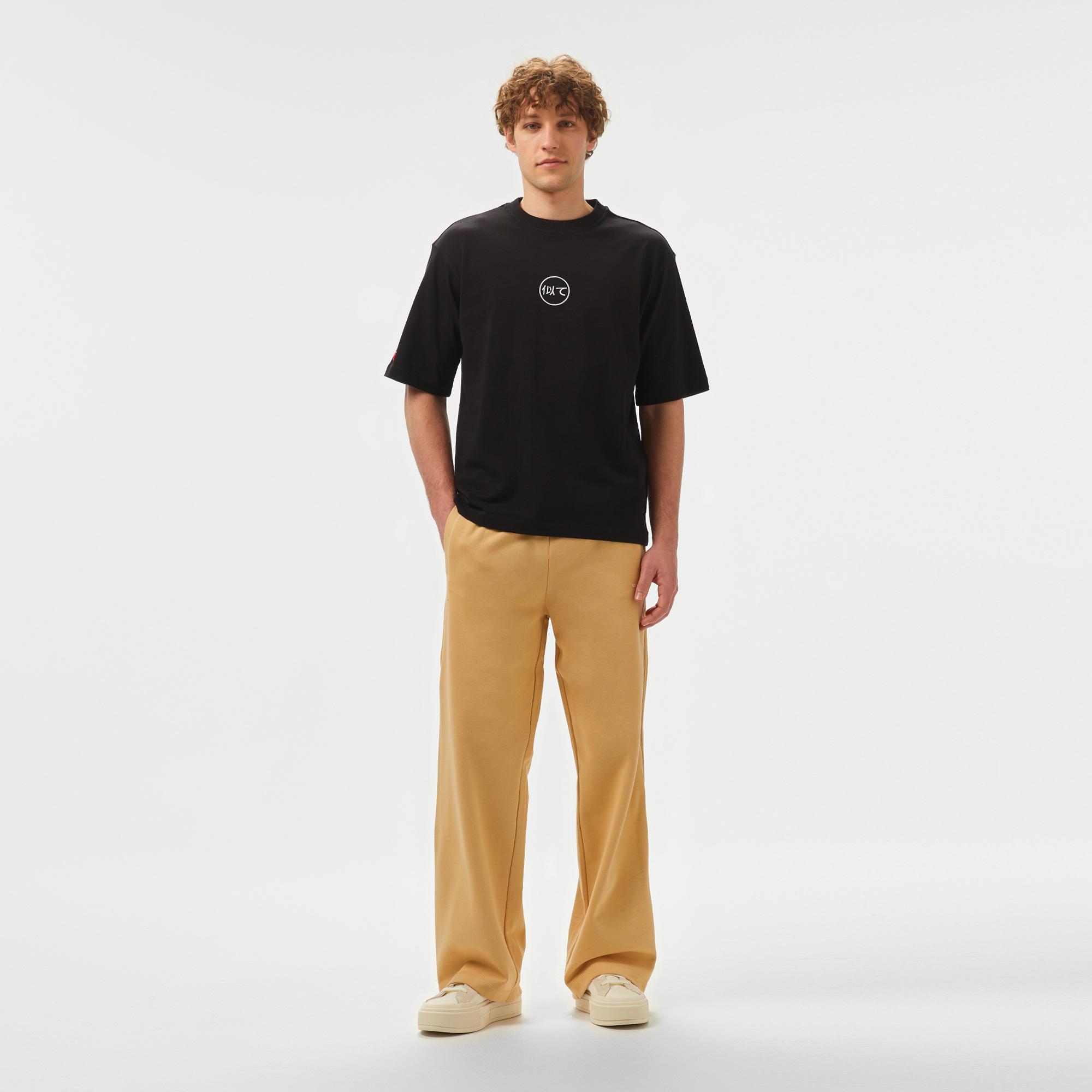 UNITED4 Erkek Siyah T-Shirt