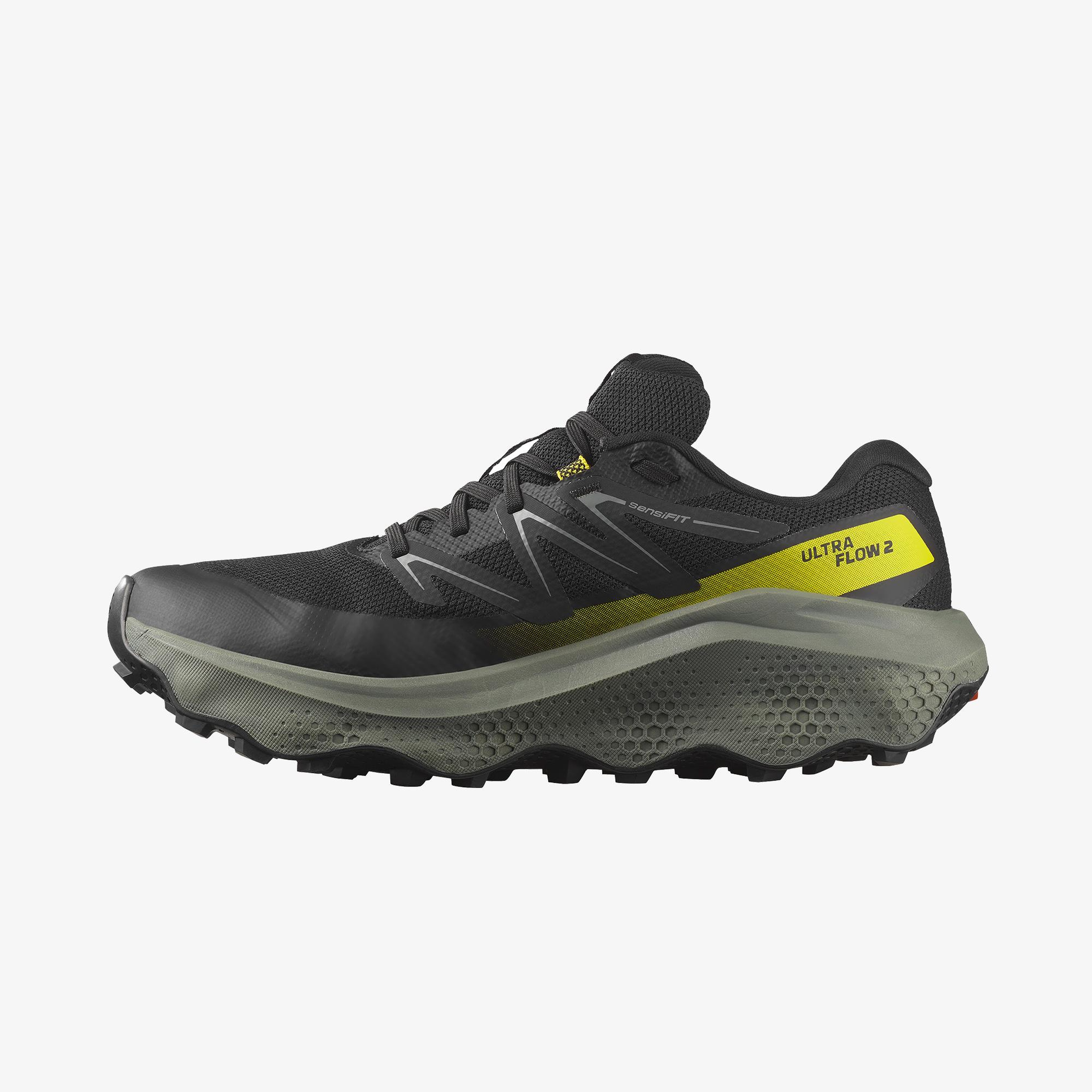 Salomon Ultra Flow 2 Gore Tex Erkek Siyah Koşu Ayakkabısı