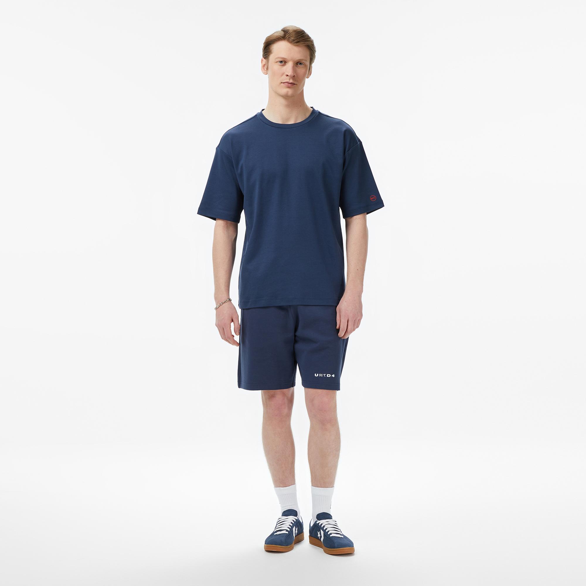 UNITED4 Regular Fit Erkek Lacivert T-Shirt