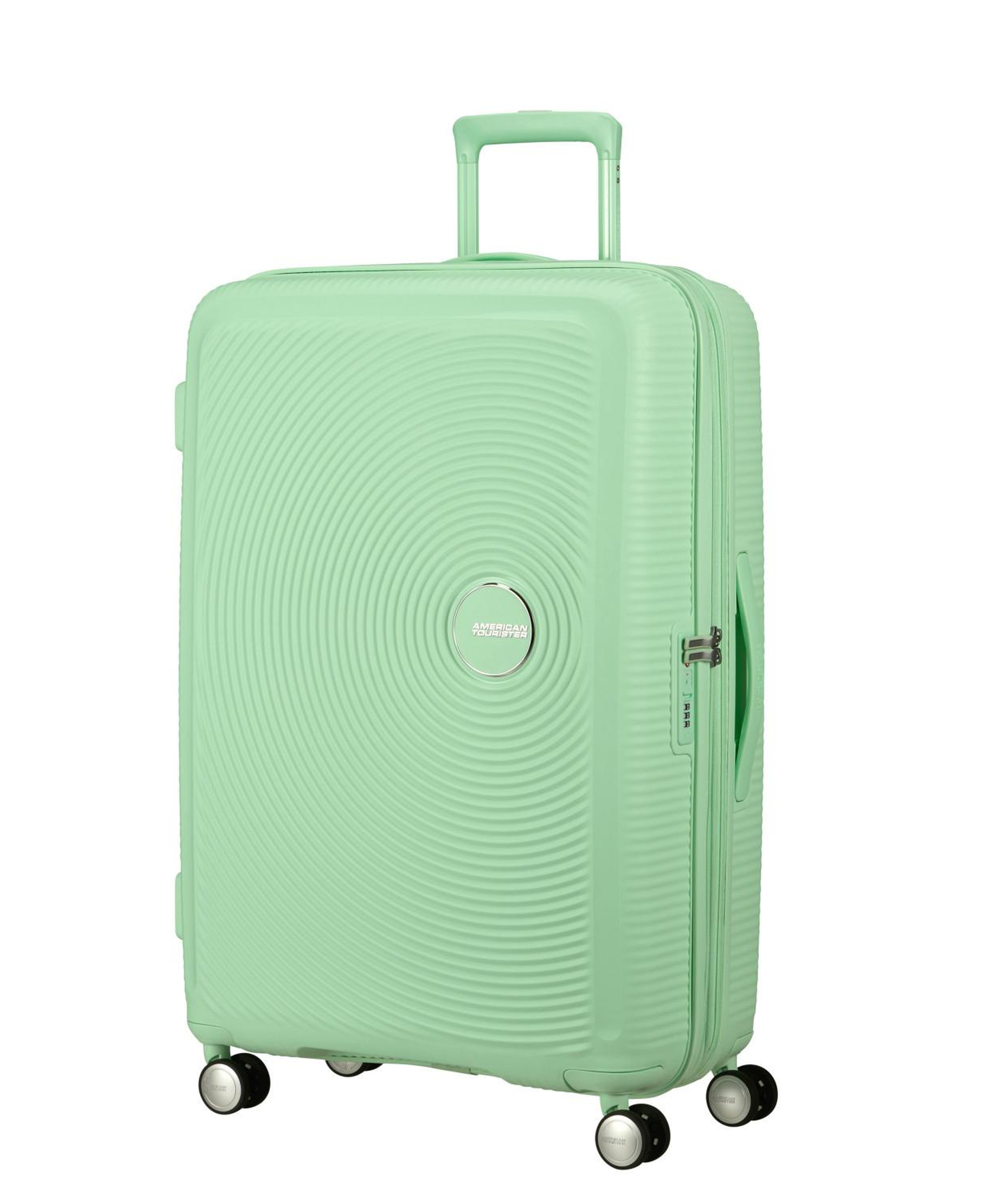 American Tourister Yeşil Soundbox - Körüklü Spinner Büyük Boy Valiz