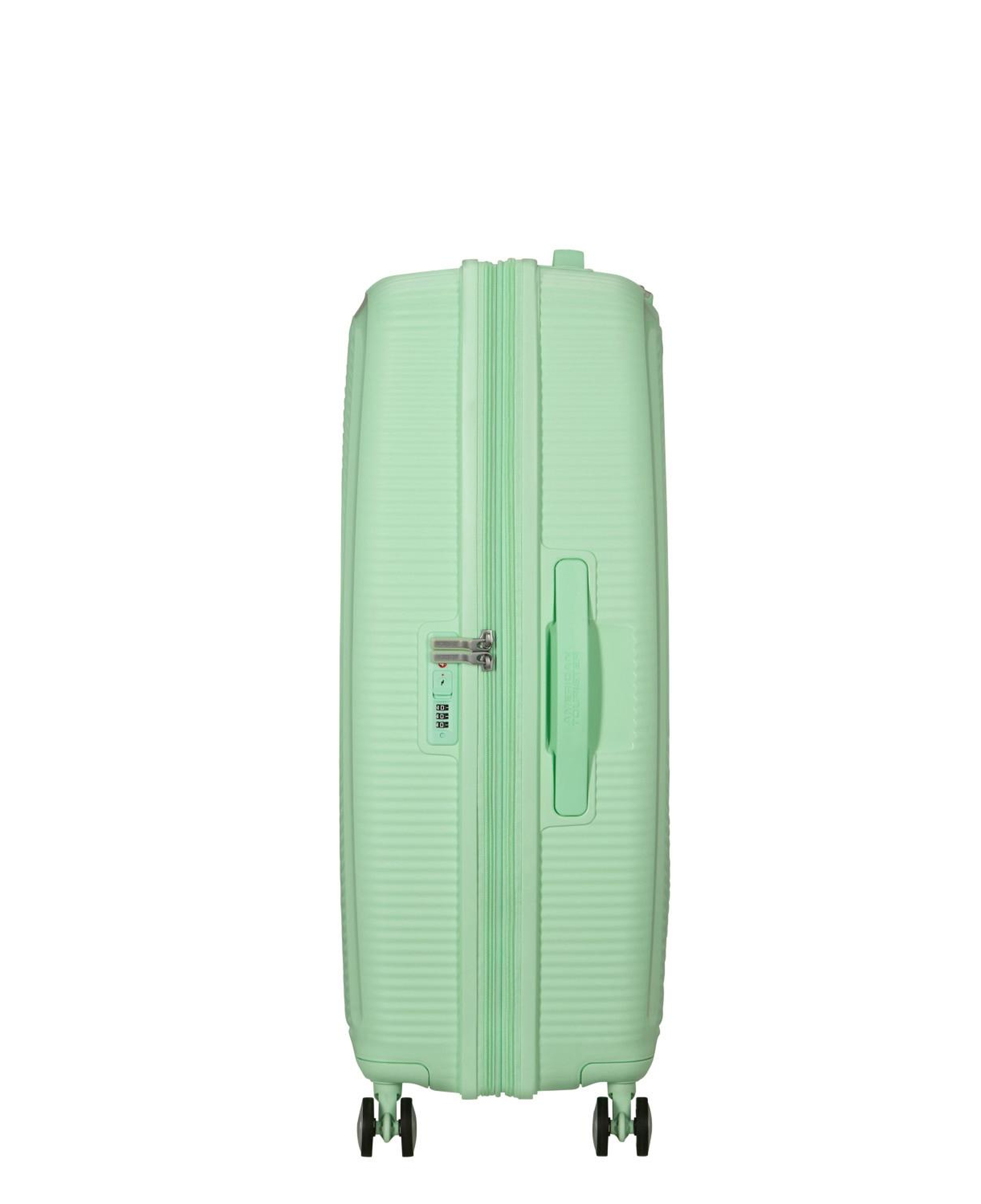 American Tourister Yeşil Soundbox - Körüklü Spinner Büyük Boy Valiz