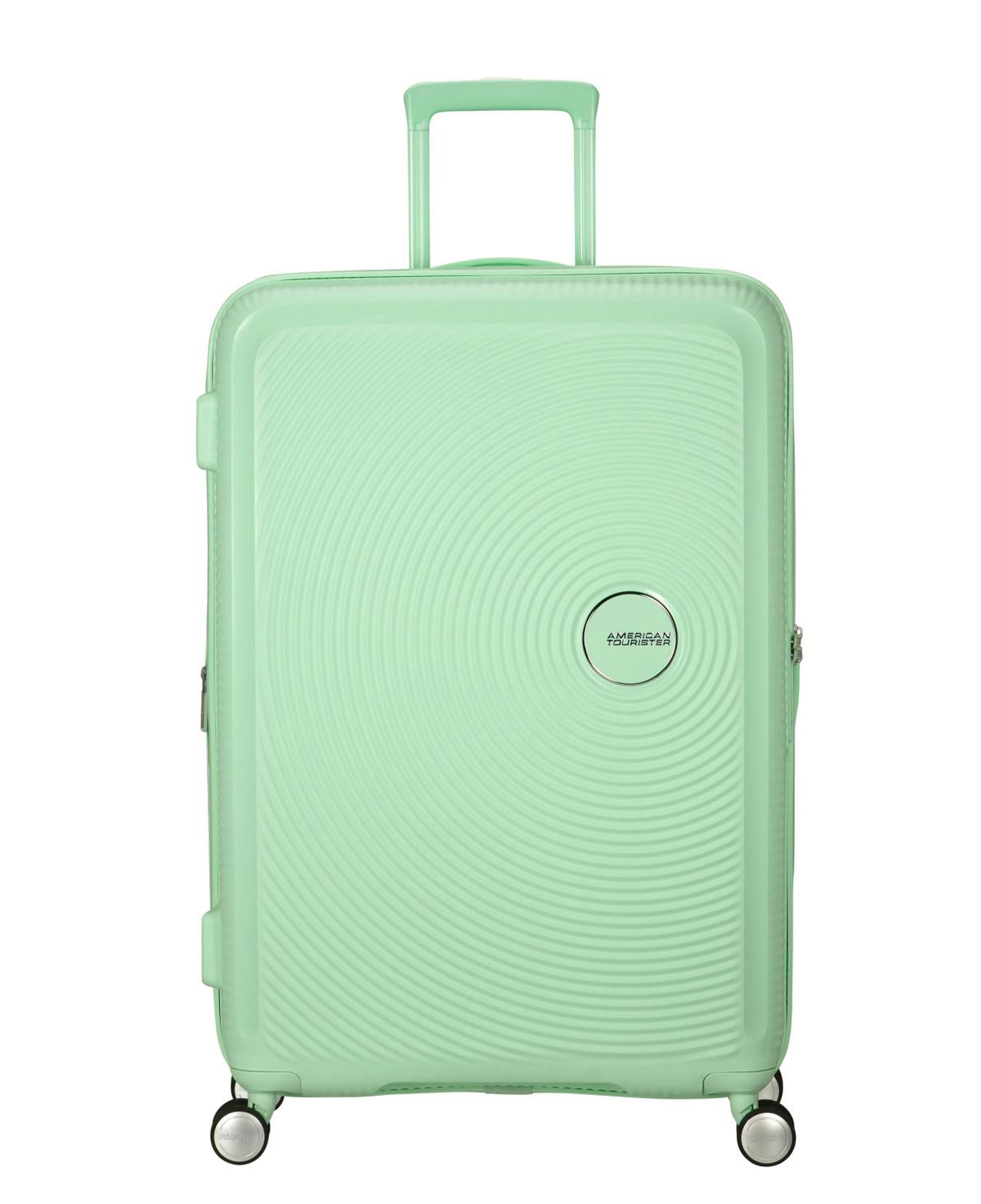 American Tourister Yeşil Soundbox - Körüklü Spinner Büyük Boy Valiz