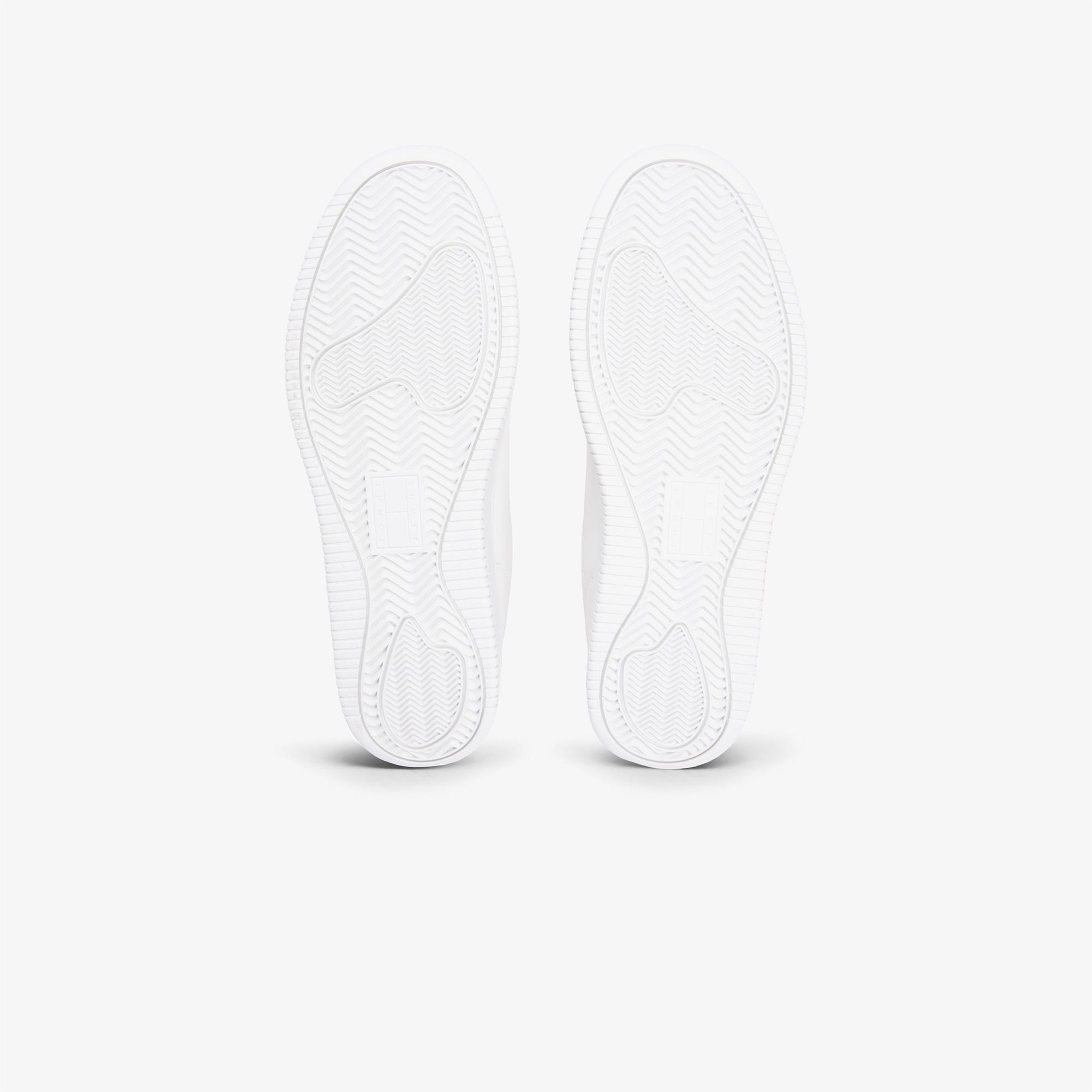 Tommy Hilfiger Retro Basket Erkek Beyaz Spor Ayakkabı