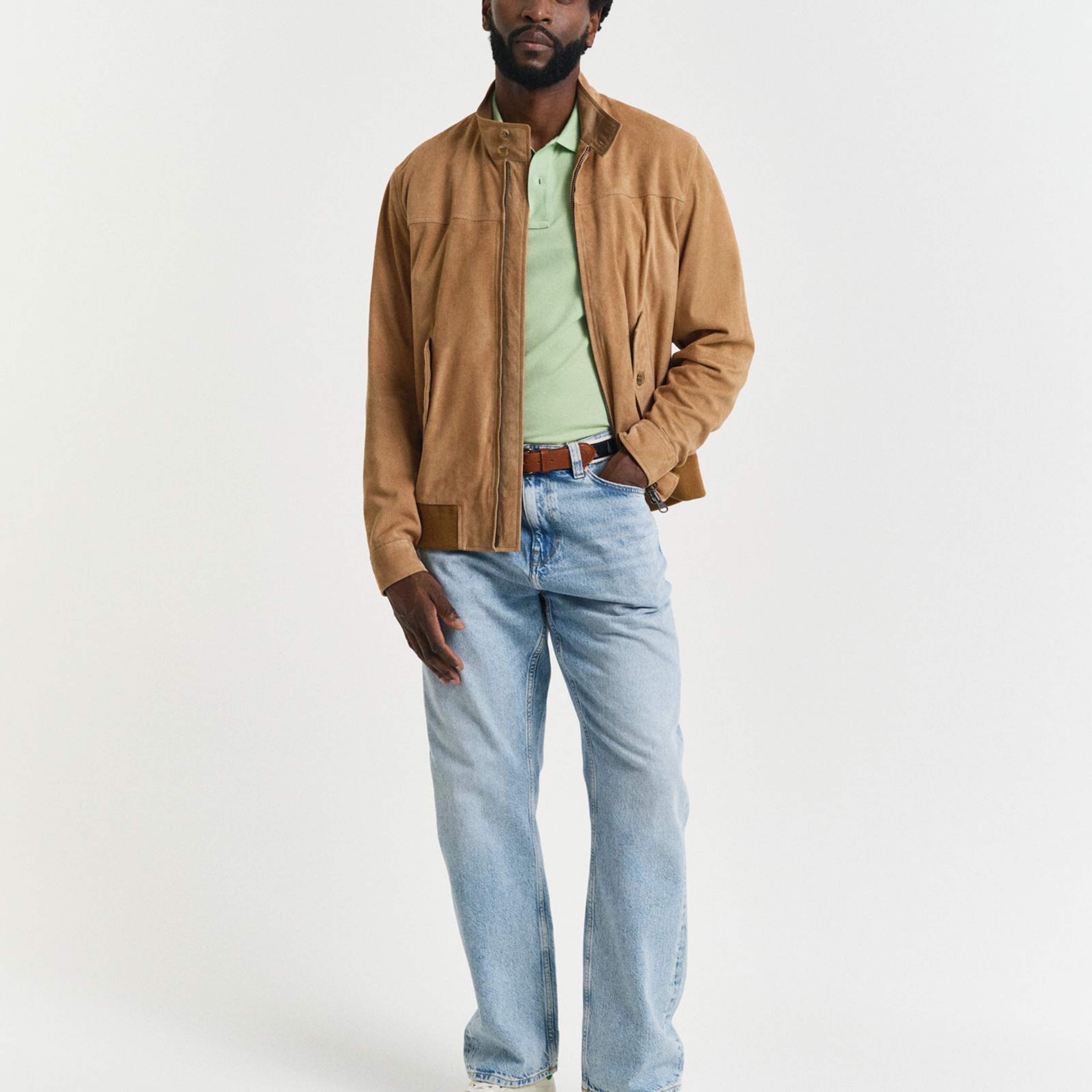 GANT Erkek Yeşil Regular Fit Polo